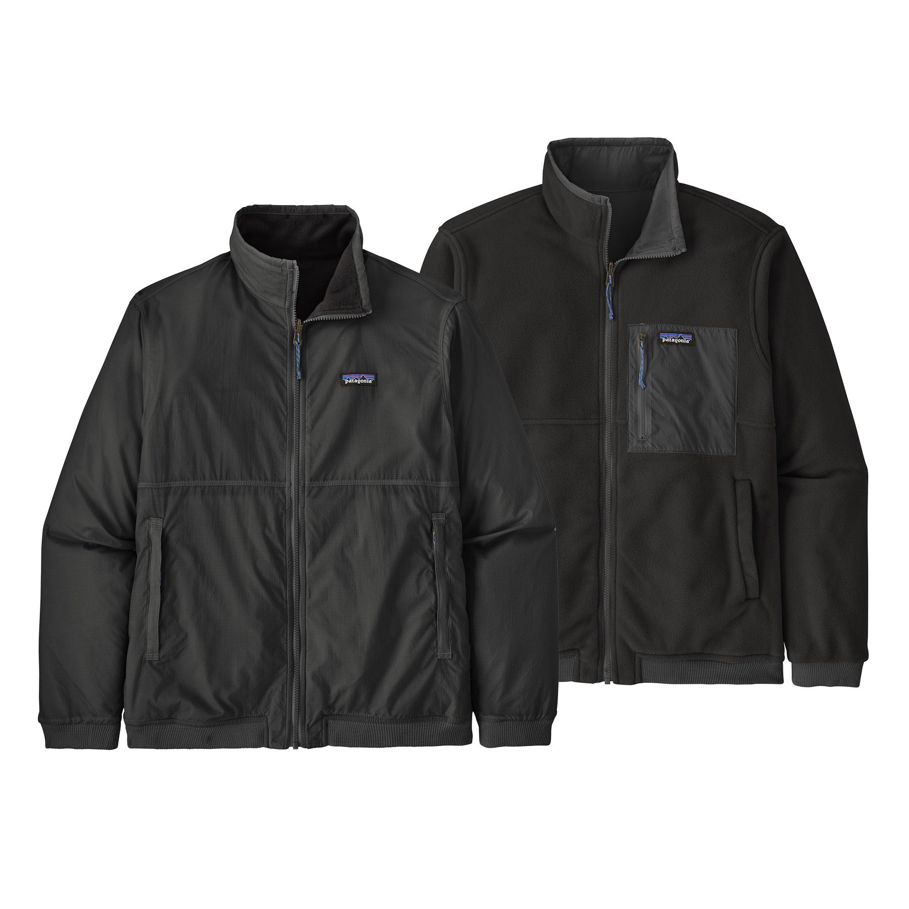 Men’s Patagonia Reversible Shelled Microdini top Jacket