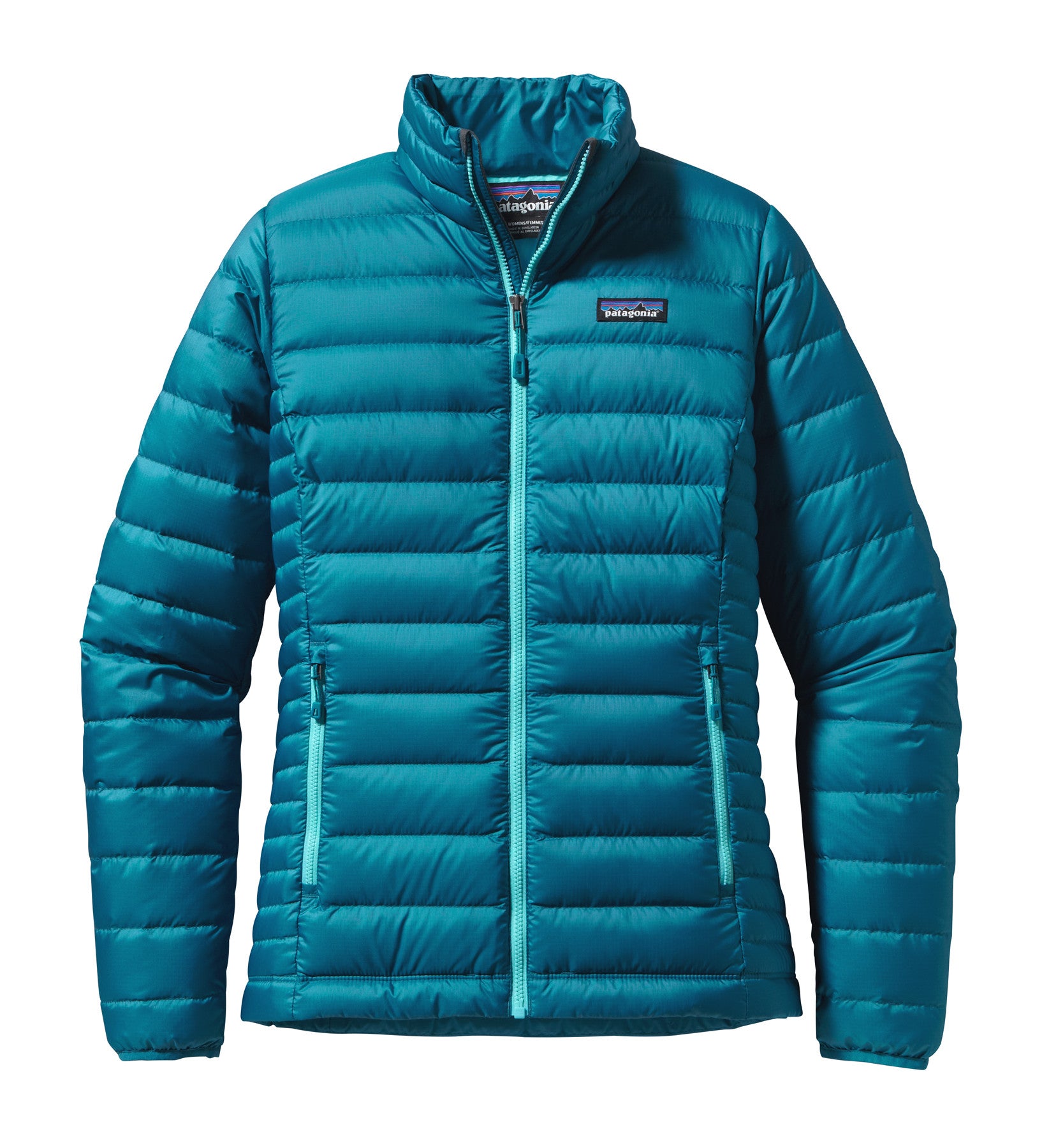 Patagonia blue down jacket best sale