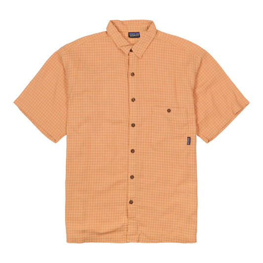 M's Short-Sleeved A/C Yarn-Dye Shirt