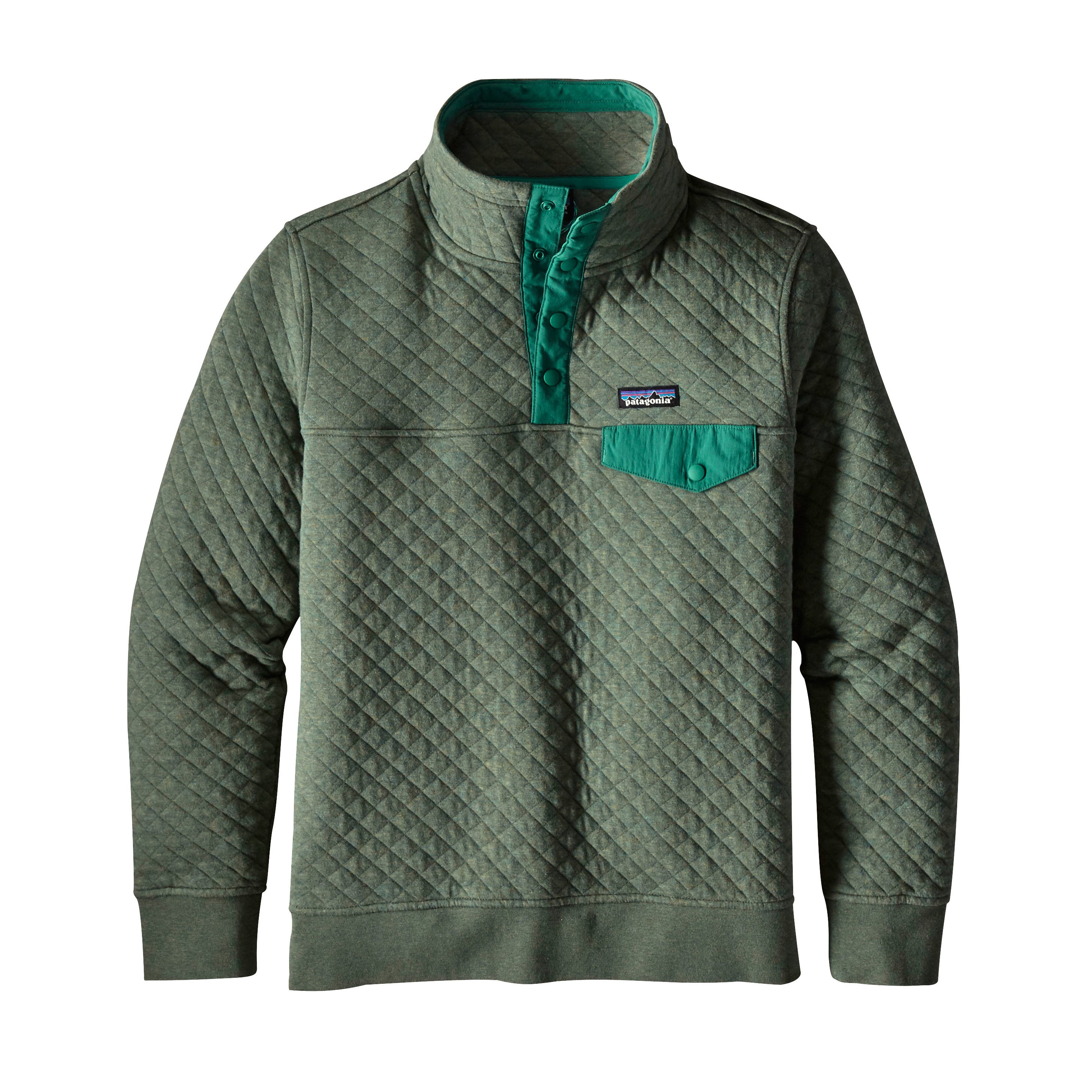 Patagonia Organic Cotton Quilted store Snap-T Pullover