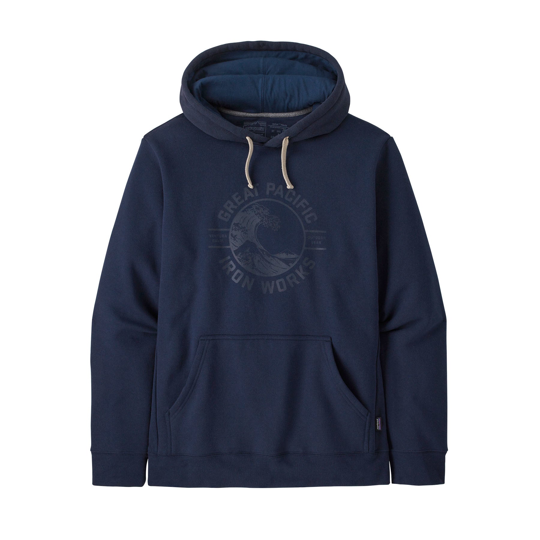 Patagonia navy hoodie best sale