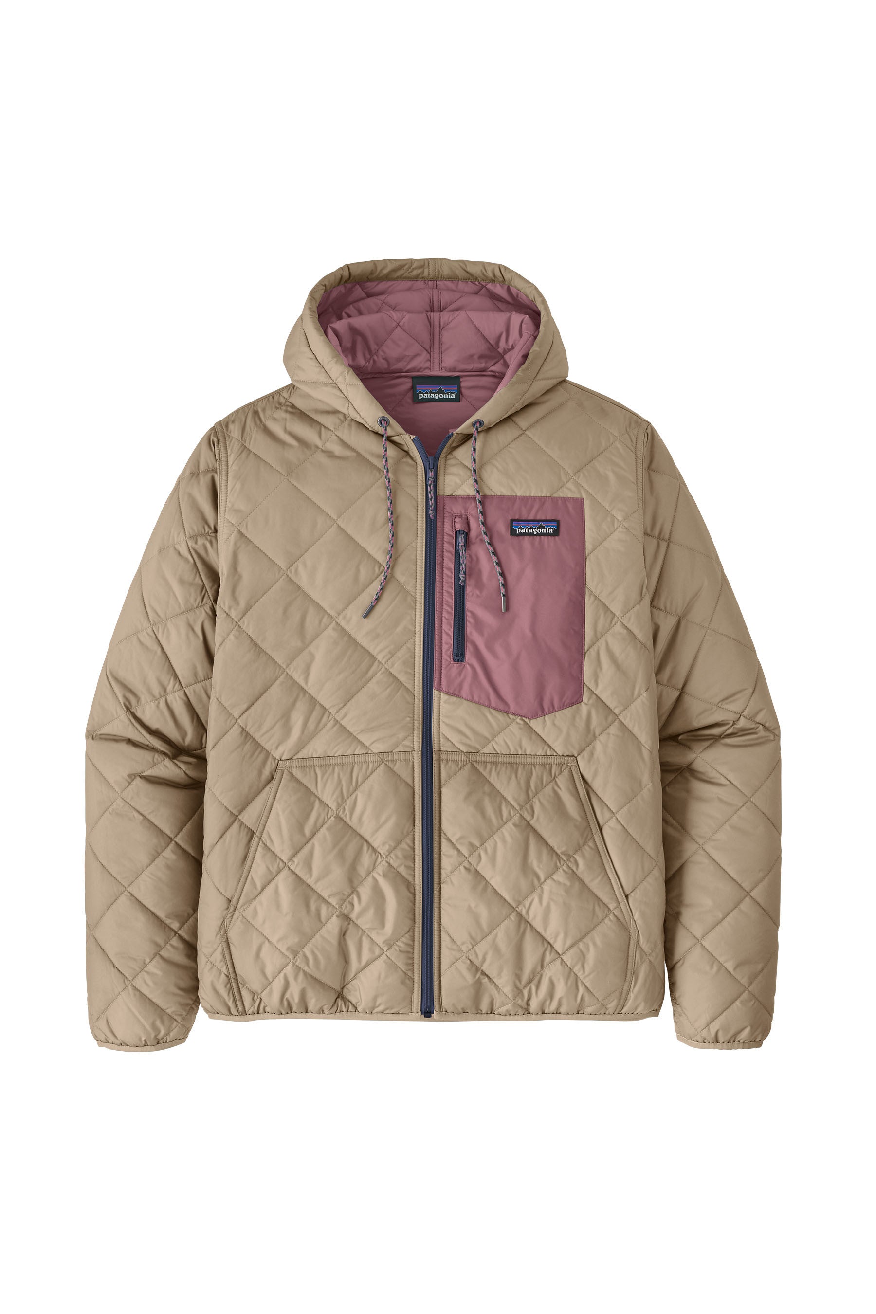 Patagonia men's diamond quilted bomber hoody on sale