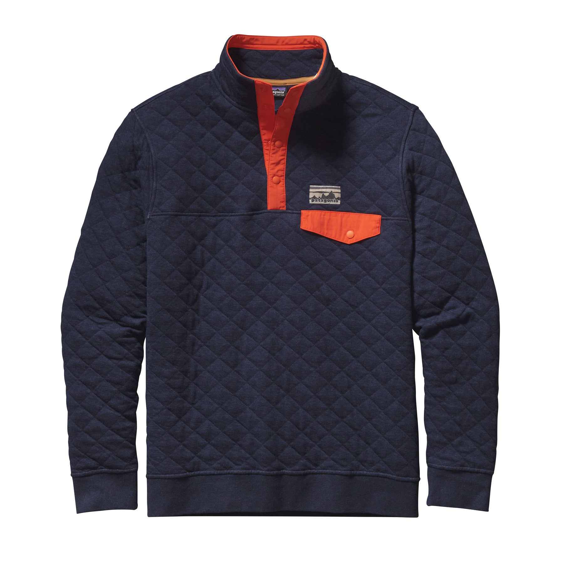 Patagonia snap quilted pullover sale