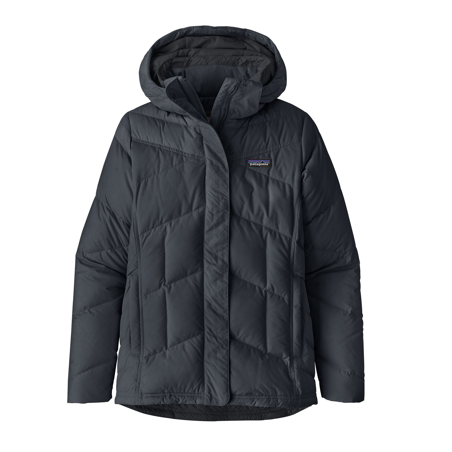 Black Patagonia Down With It Parka Grey Women's Down With It