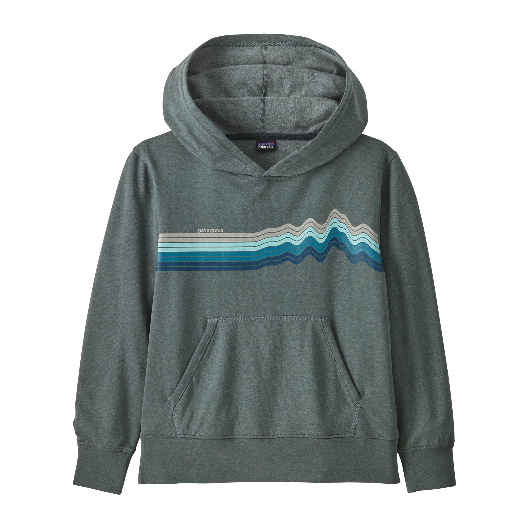 Gray Hooded popular Patagonia Sweatshirt