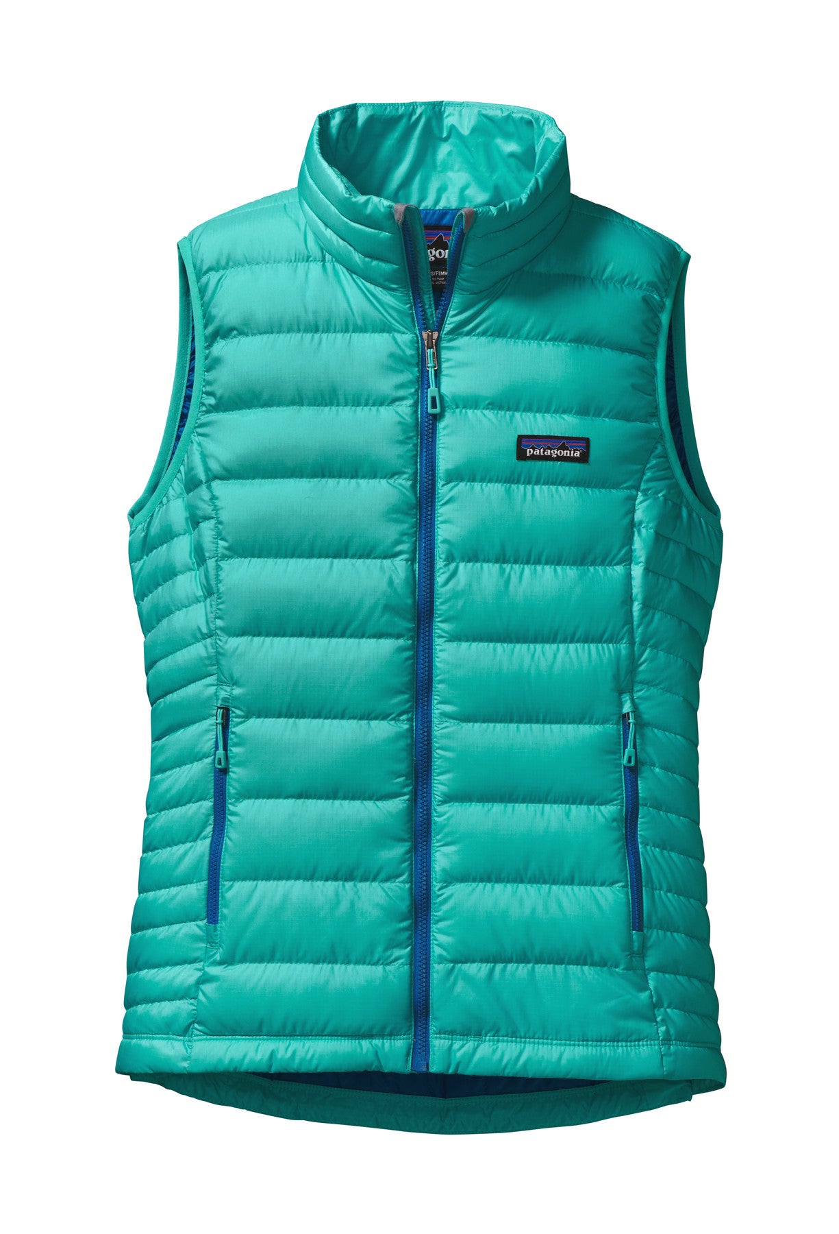 Patagonia Down Sweater Vest XS sale Blue Marble Puffer Zip Up Active Packable 84628