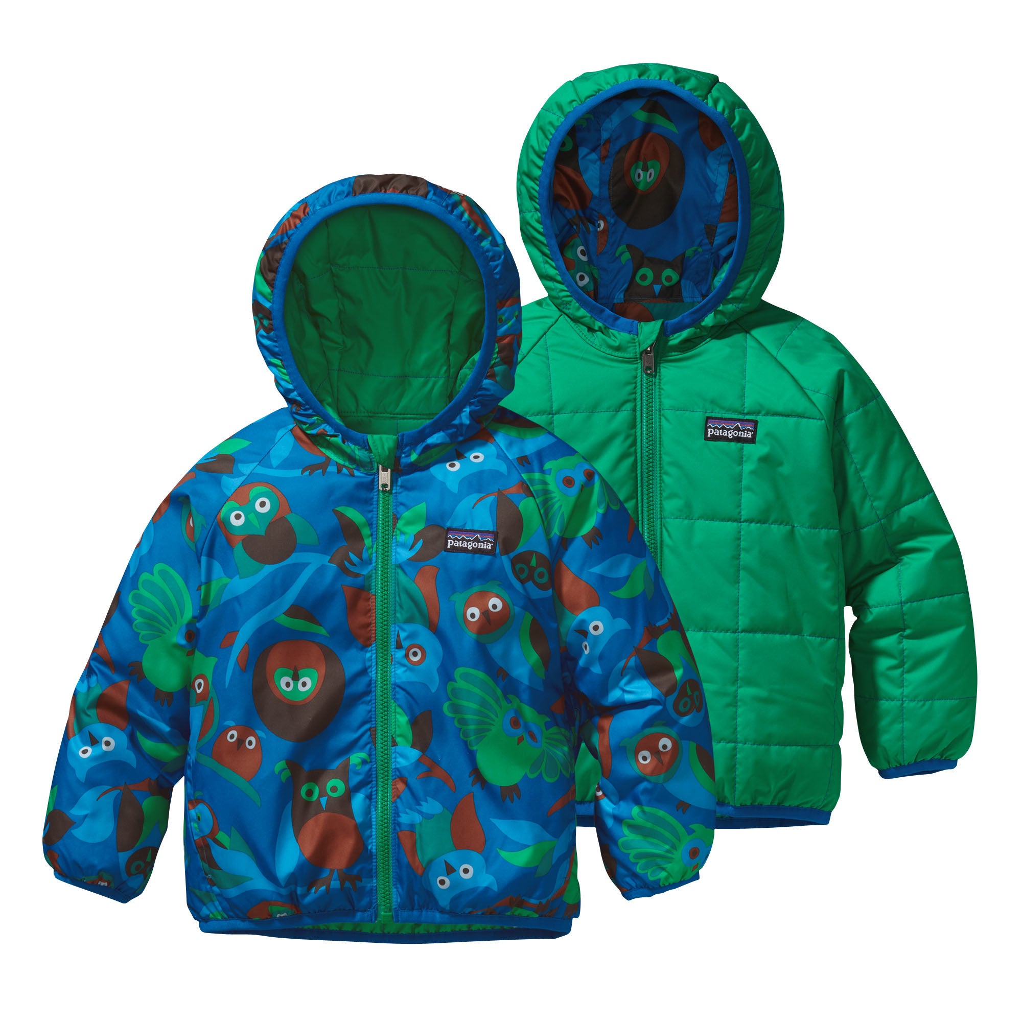 Baby Reversible Puff-Ball Jacket