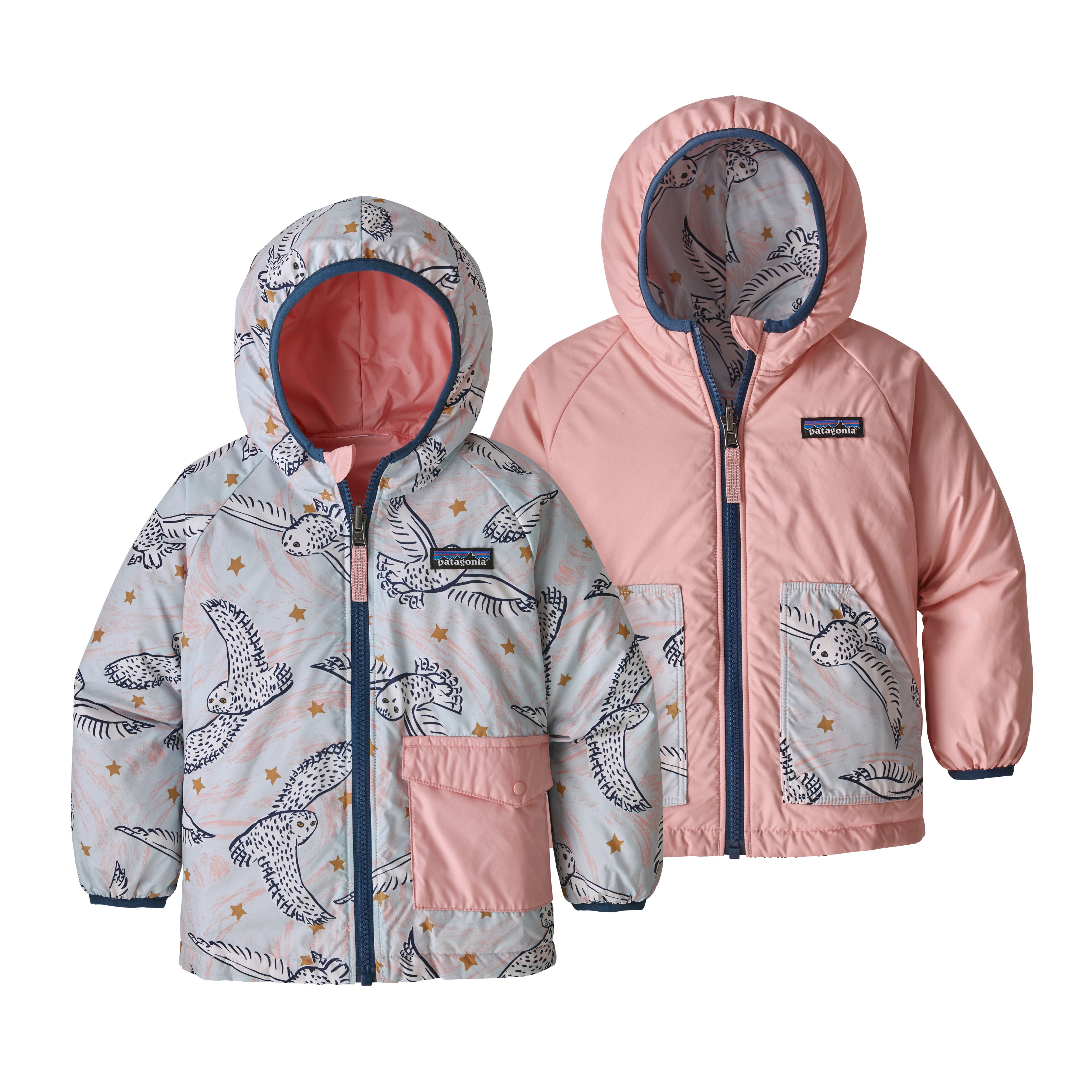 Baby Reversible Puff-Ball Jacket