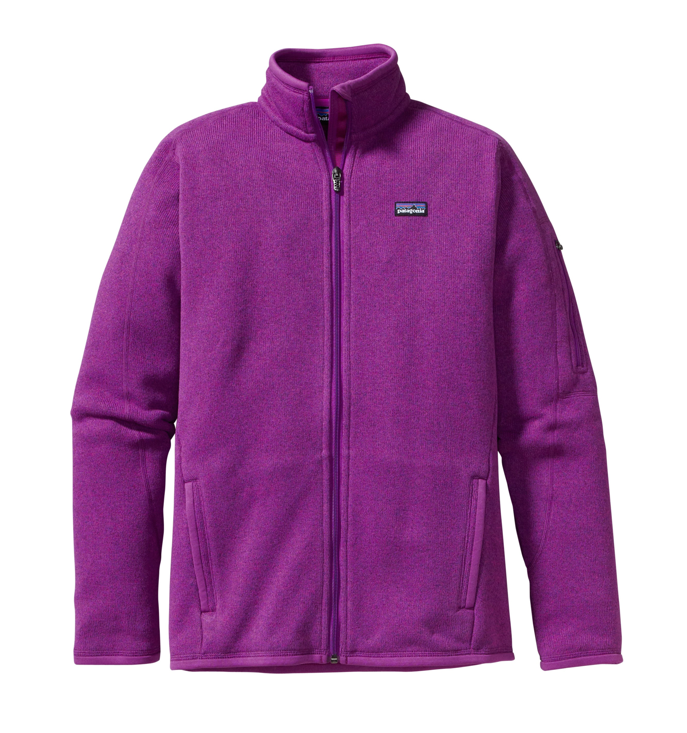 Patagonia better sweater pink full zip jacket deals womens med