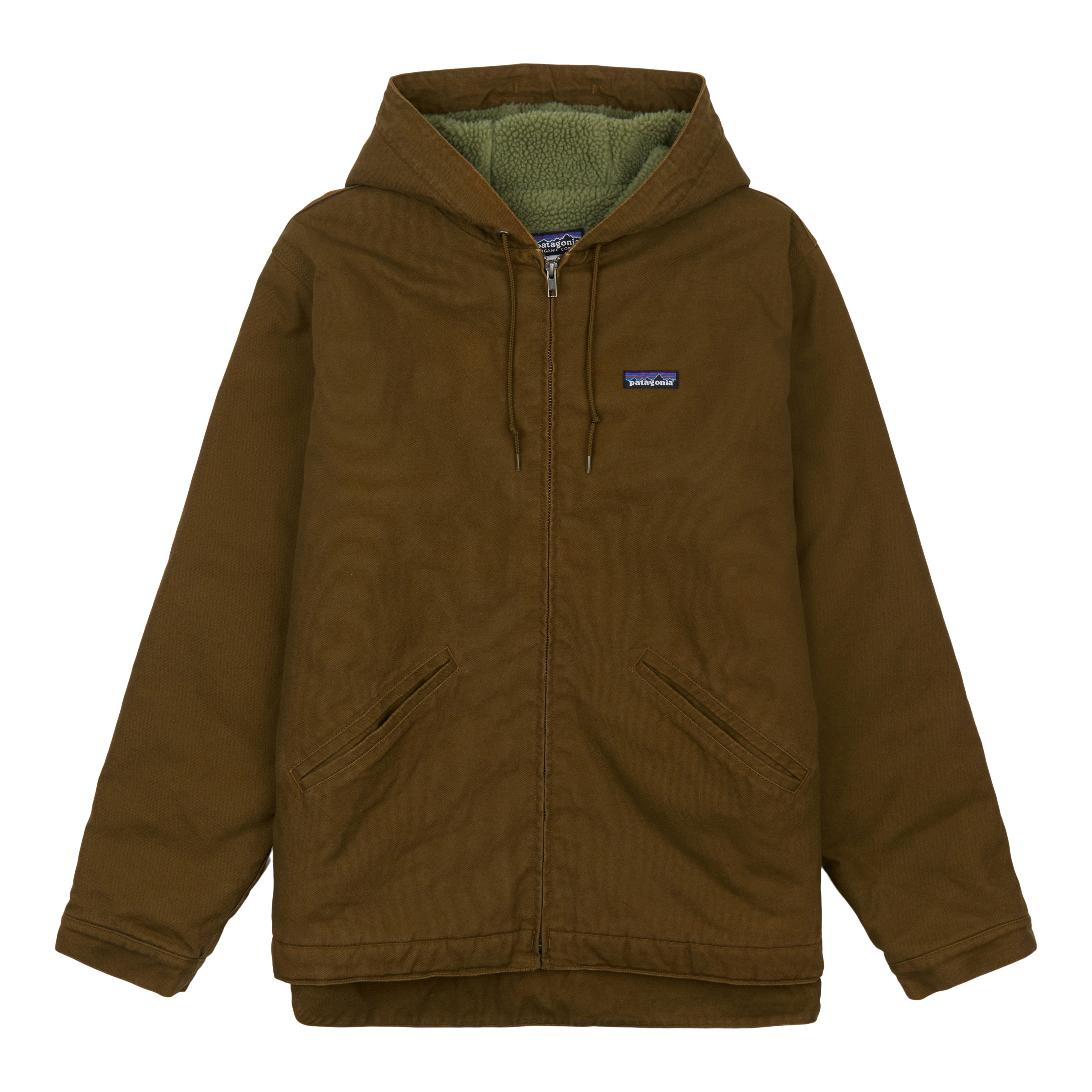 M's Lined Canvas Hoody