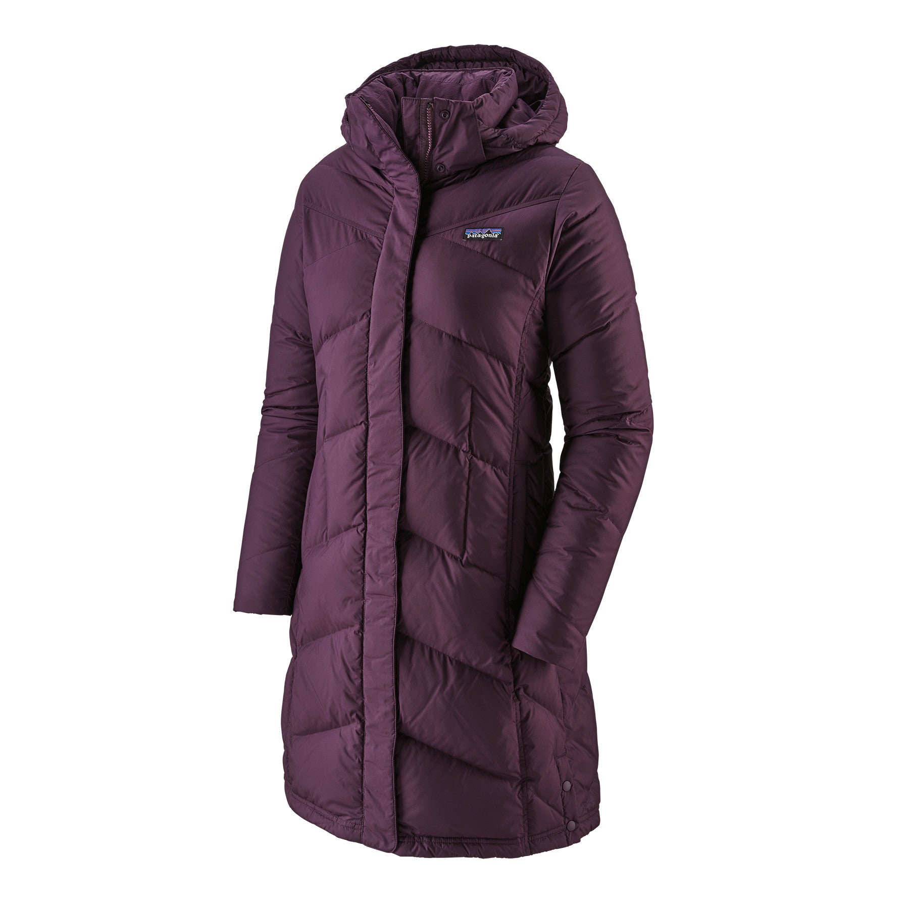 Patagonia down selling parkas. Patagonia purple coat