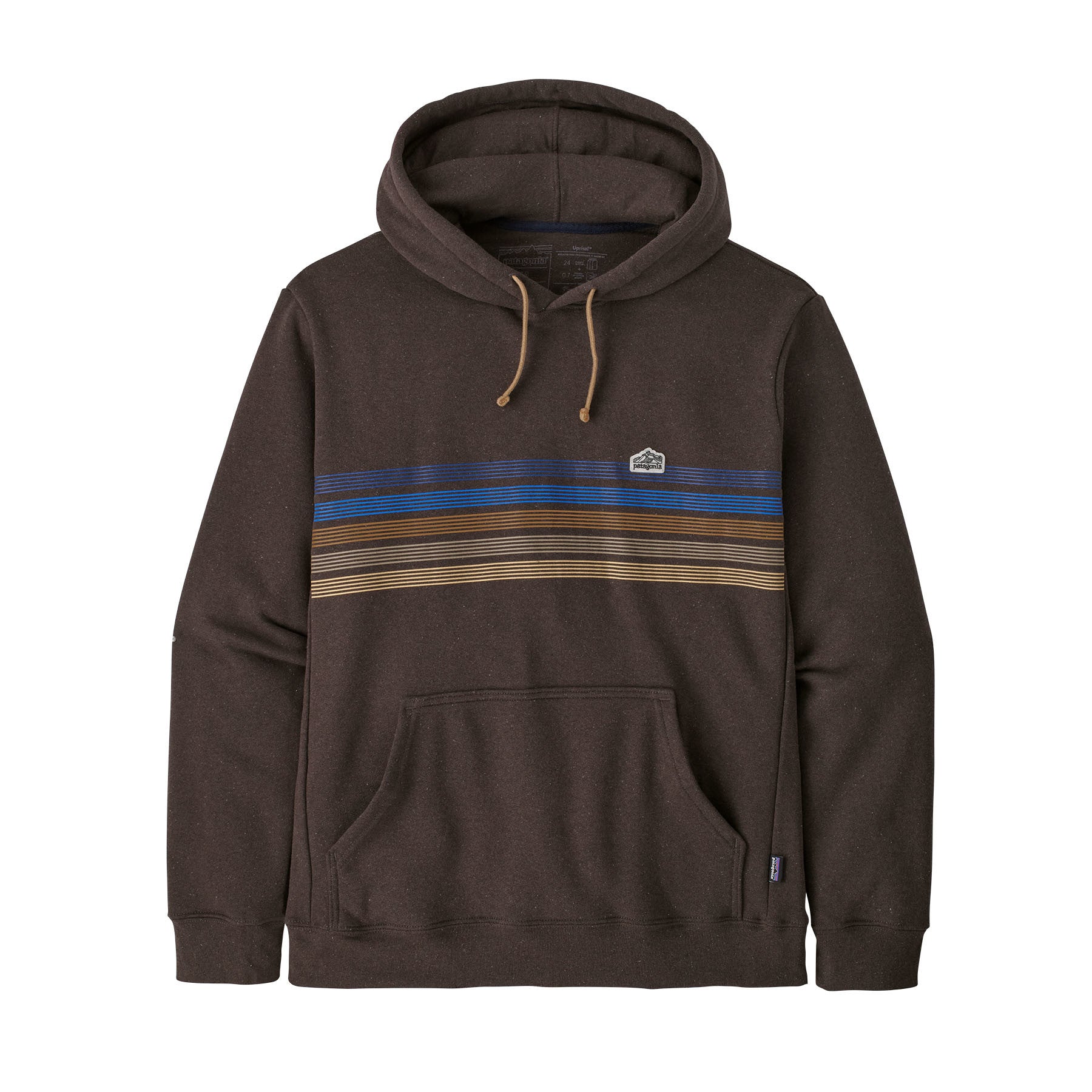 Patagonia store Line Logo Ridge Stripe Uprisal Hoody sz XS