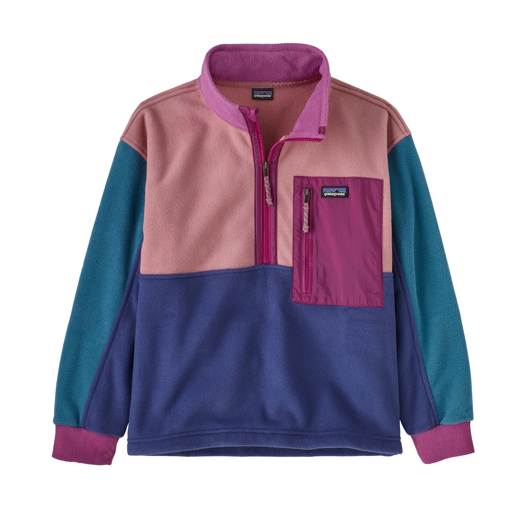 Kids Microdini 1 2 Zip Pullover