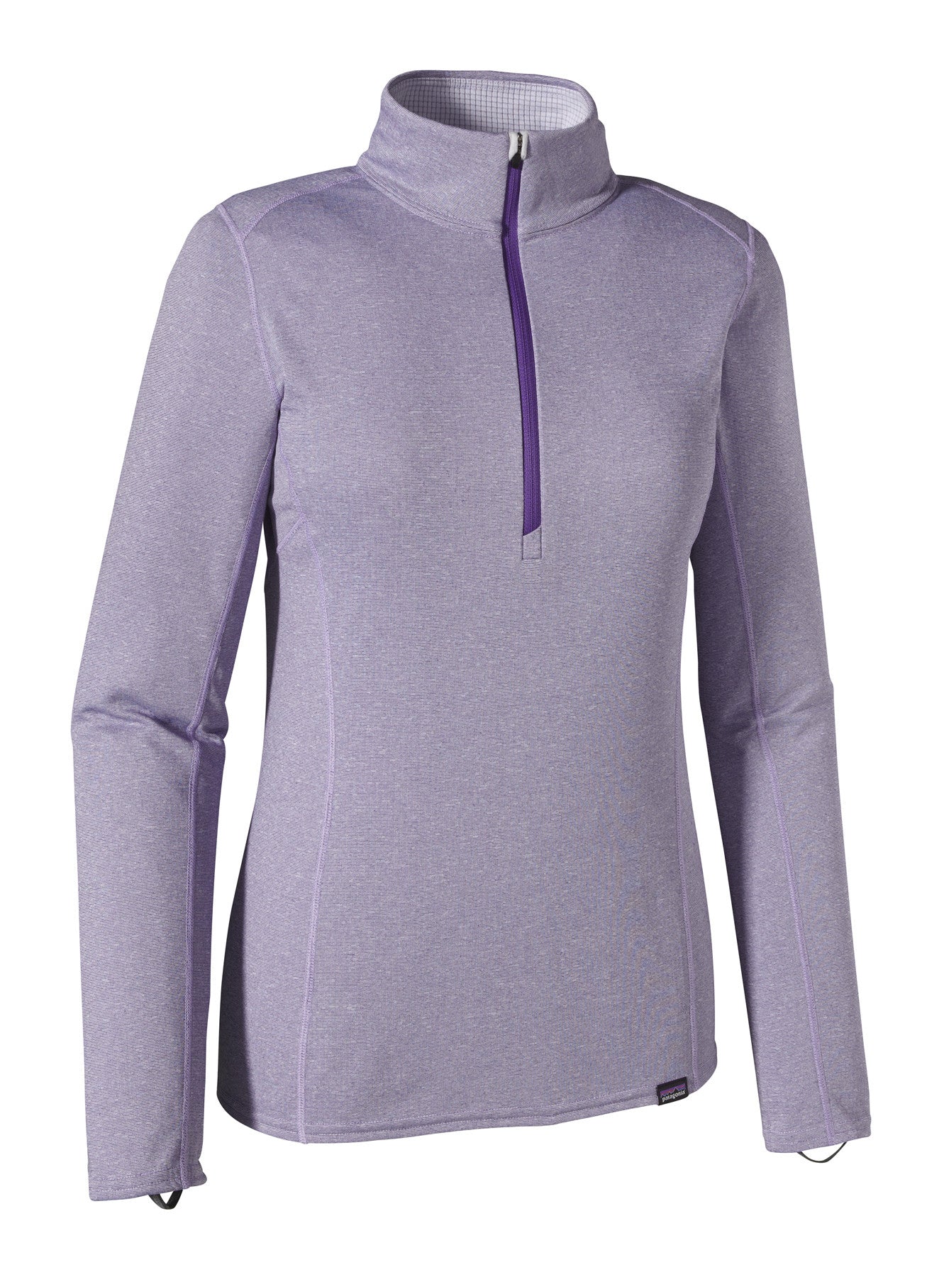 Patagonia Women's Medium Purple popular Capilene 1/4 Zip Long Sleeve Base Layer Top