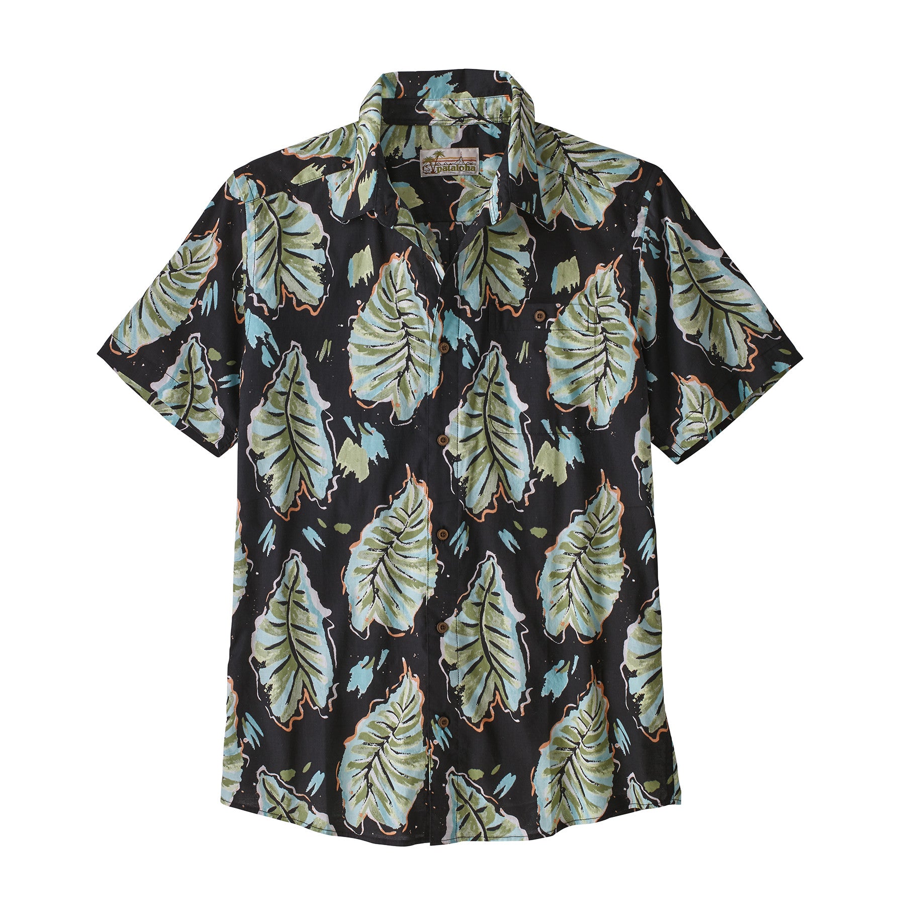 Pataloha Patagonia Hawaiian shirt birds flowers on sale nature 100% cotton men’s large.