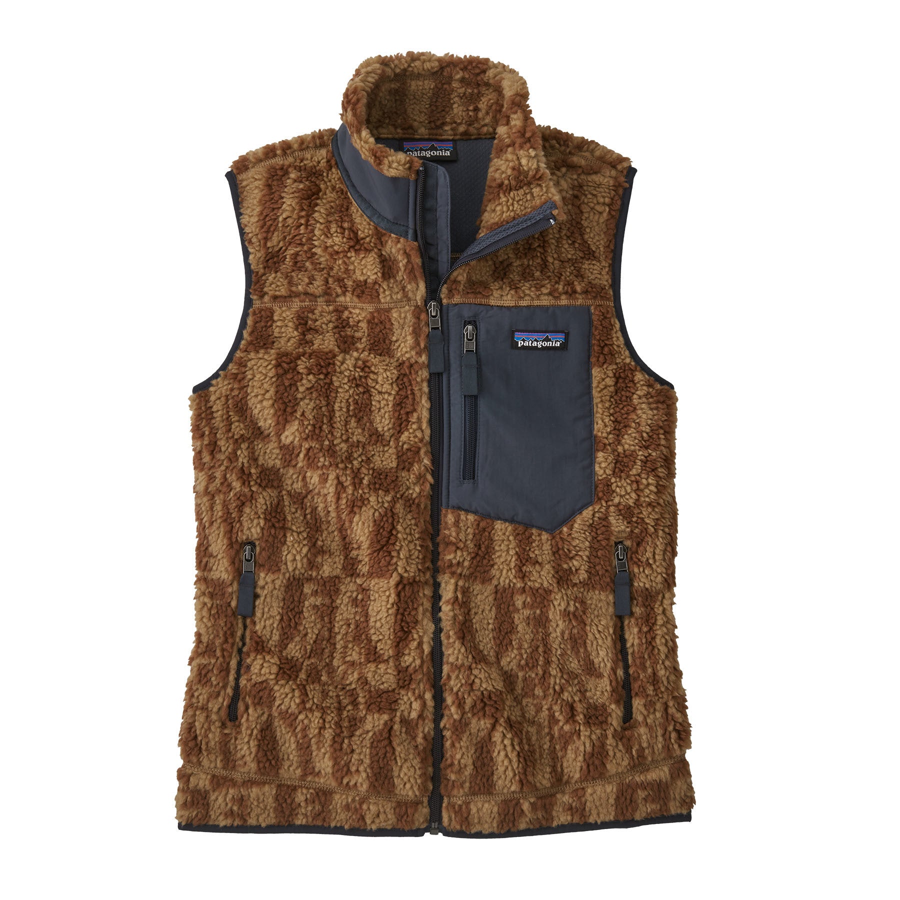 Patagonia Womans L Retro X Sherpa Vest Blue high quality