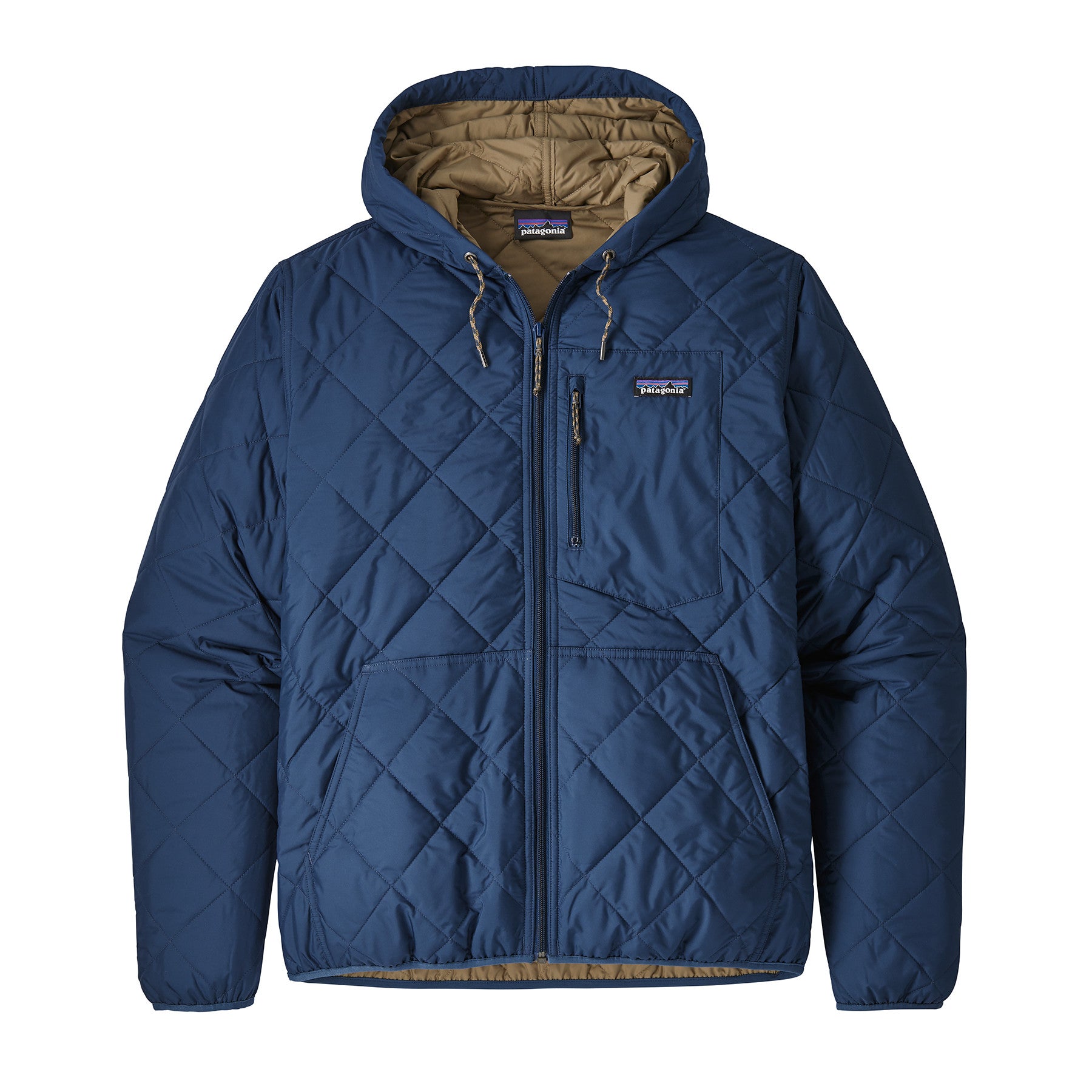 Patagonia men's diamond quilted bomber hoody sale