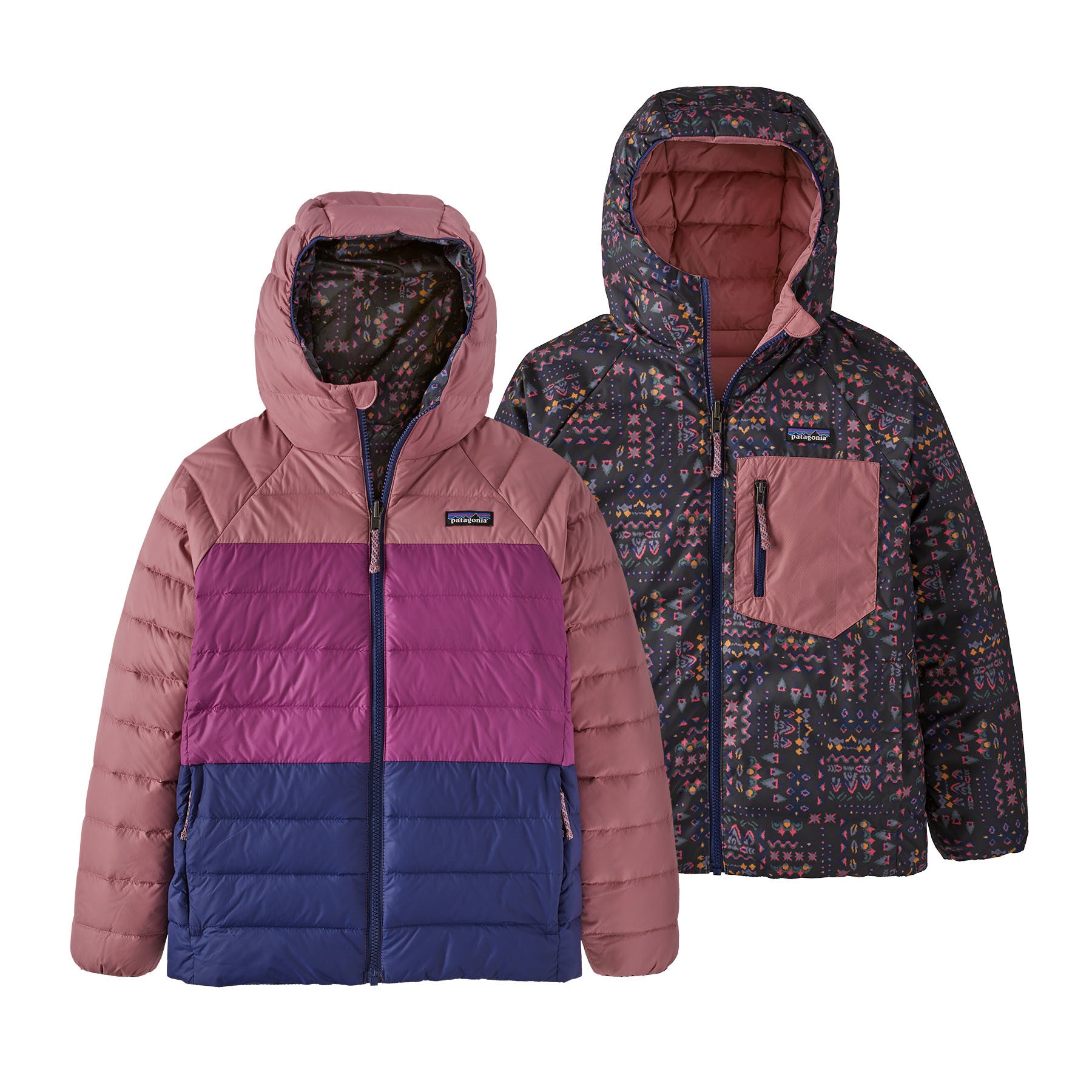 Kids' Reversible Down Sweater Hoody – Patagonia Worn Wear®
