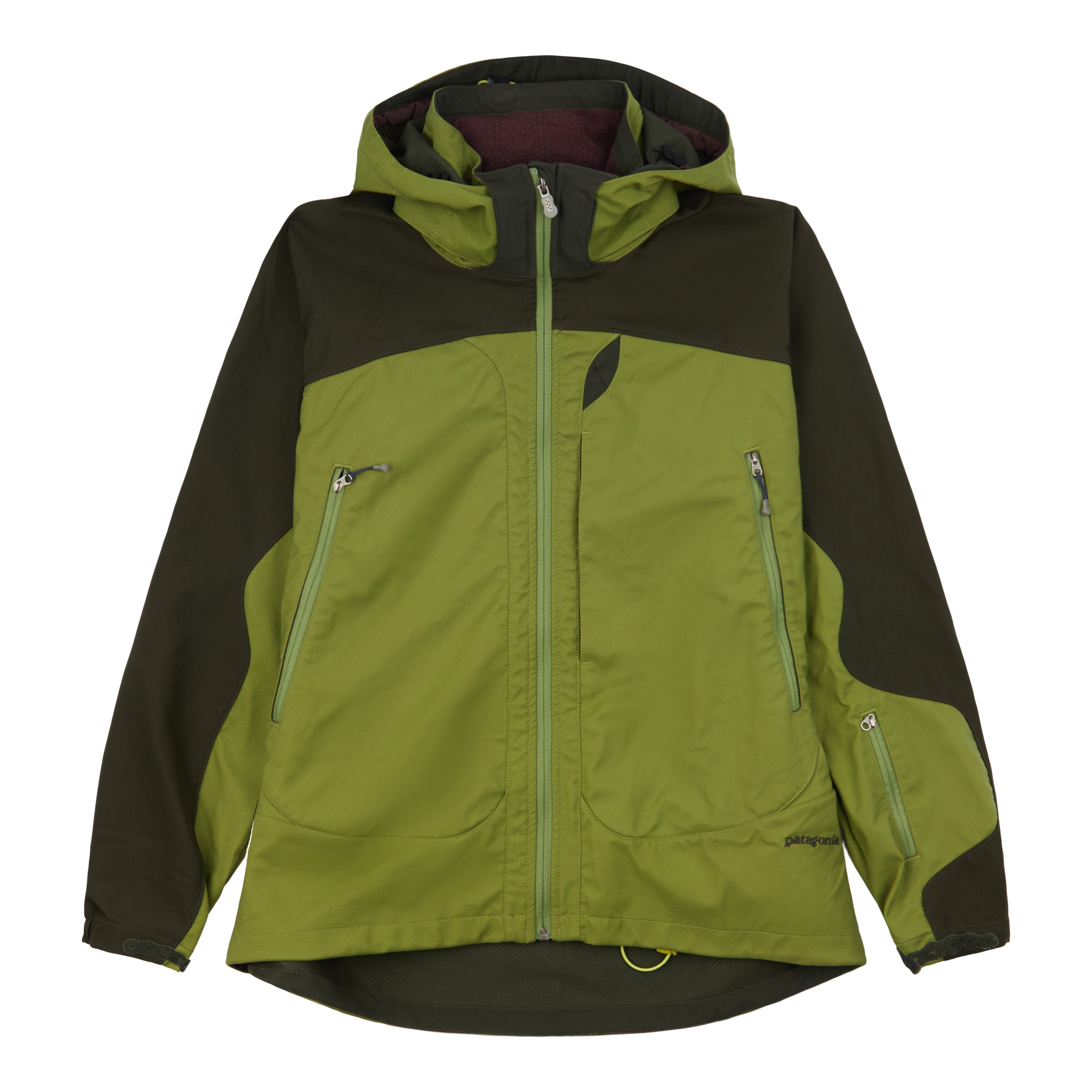 Patagonia white 2025 smoke jacket