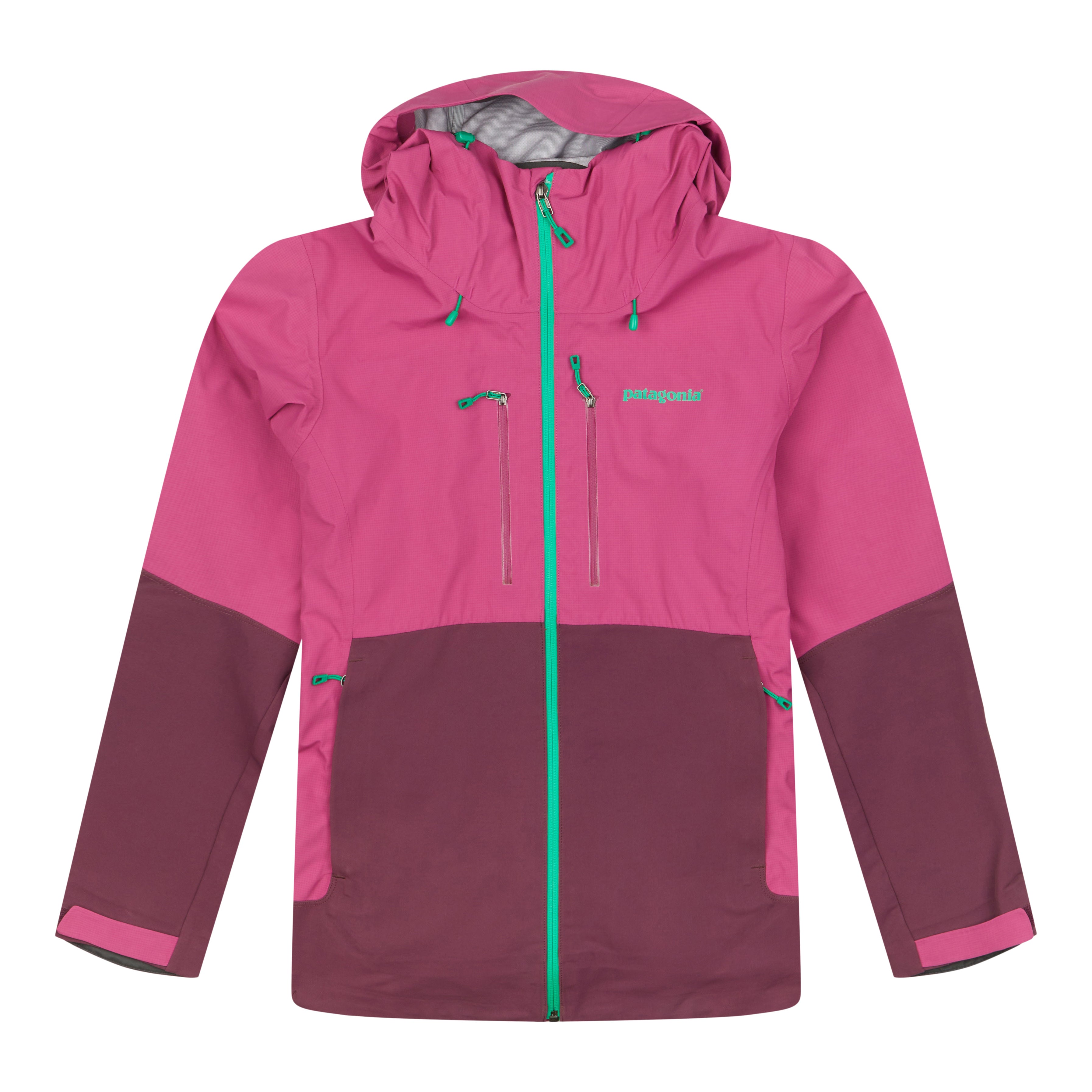 Patagonia Women's Cloud Ridge H2NO Jacket Bright Pink Medium Waterproof