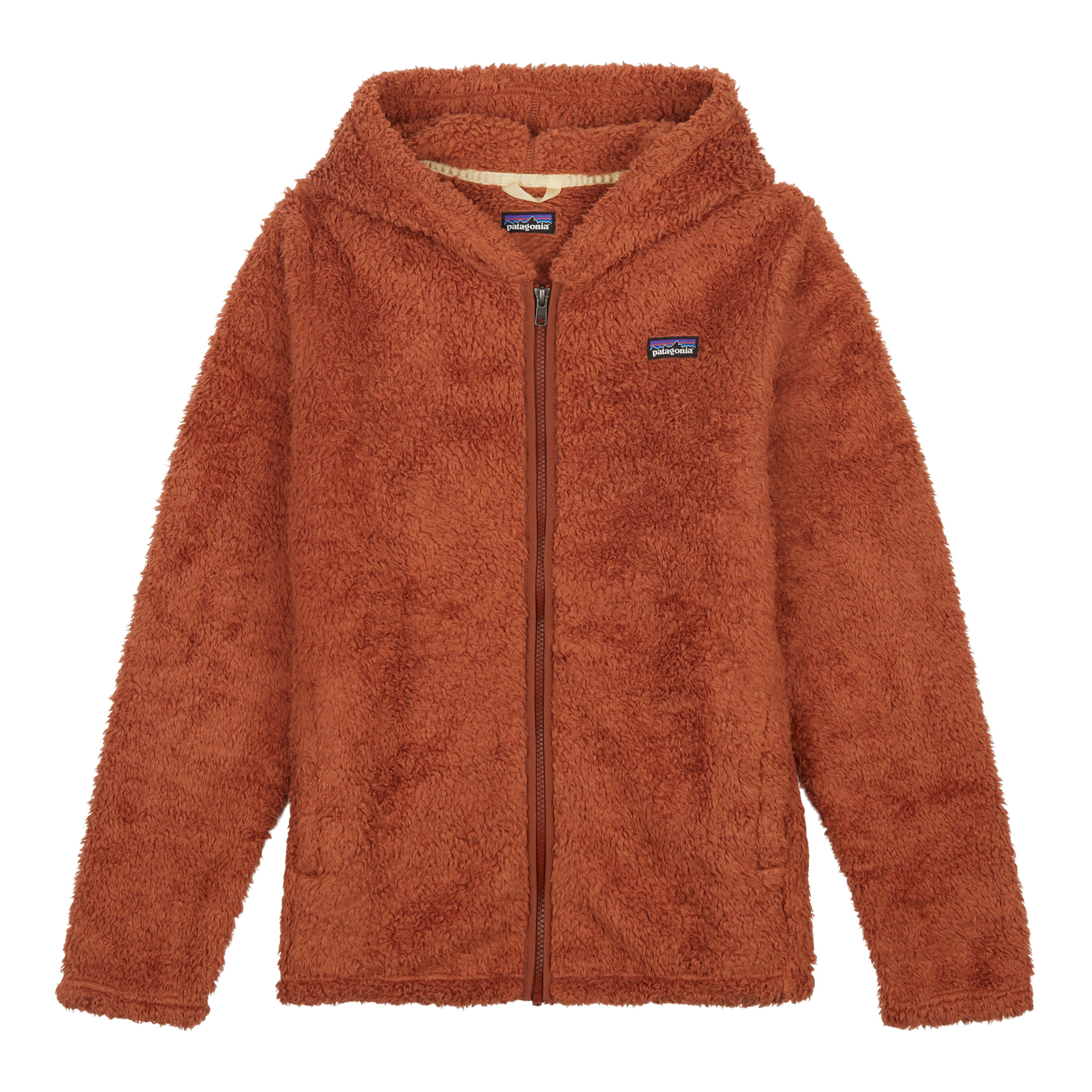 Patagonia L Jacket Women Los Gatos Fleece Cost Plush Khaki Tan Lined Full  Zip