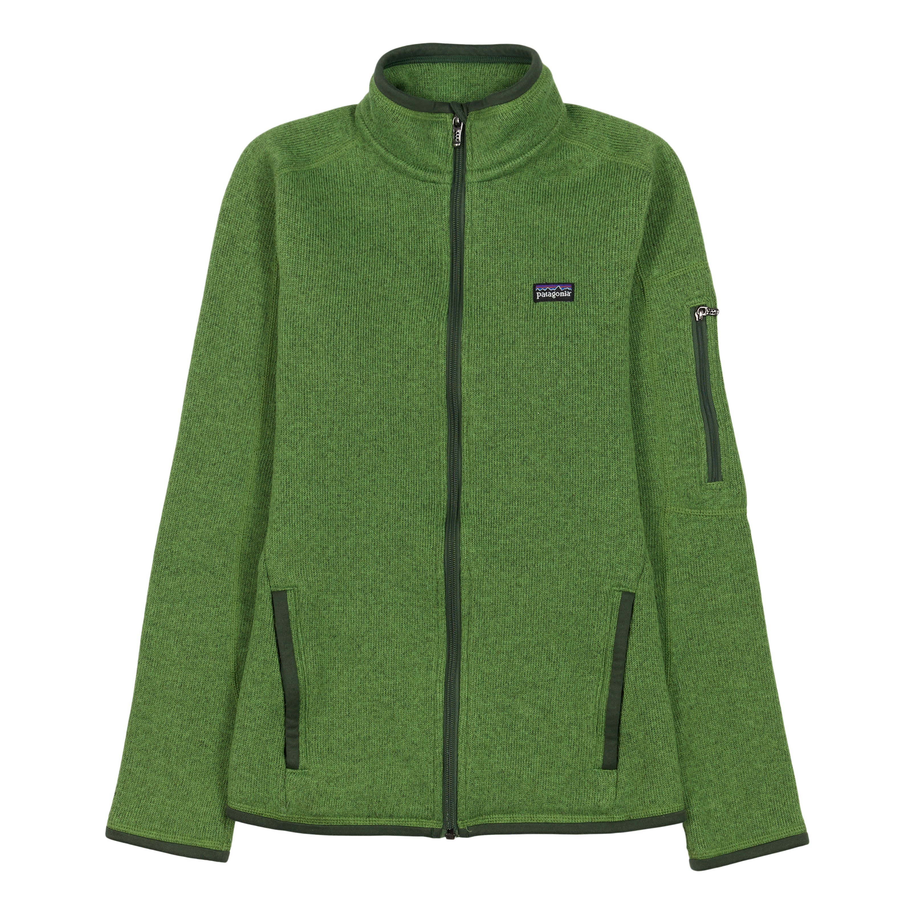 Store NWT Patagonia Better Sweater Jacket Women’s Full Zip Fleece Green MEDIUM M Slim