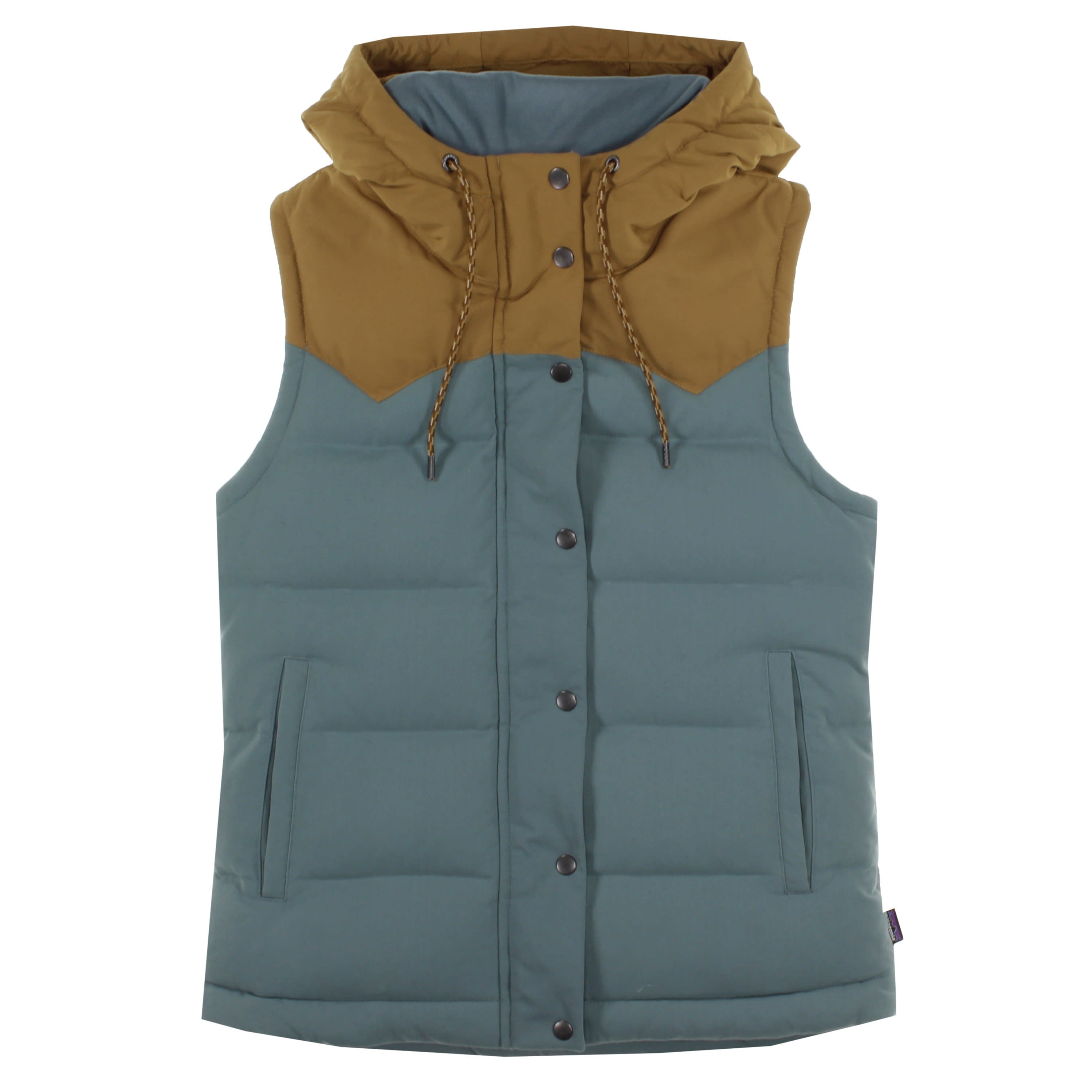 Women's PATAGONIA Goose Down Bivy Hooded Sweater Vest Jacket XS