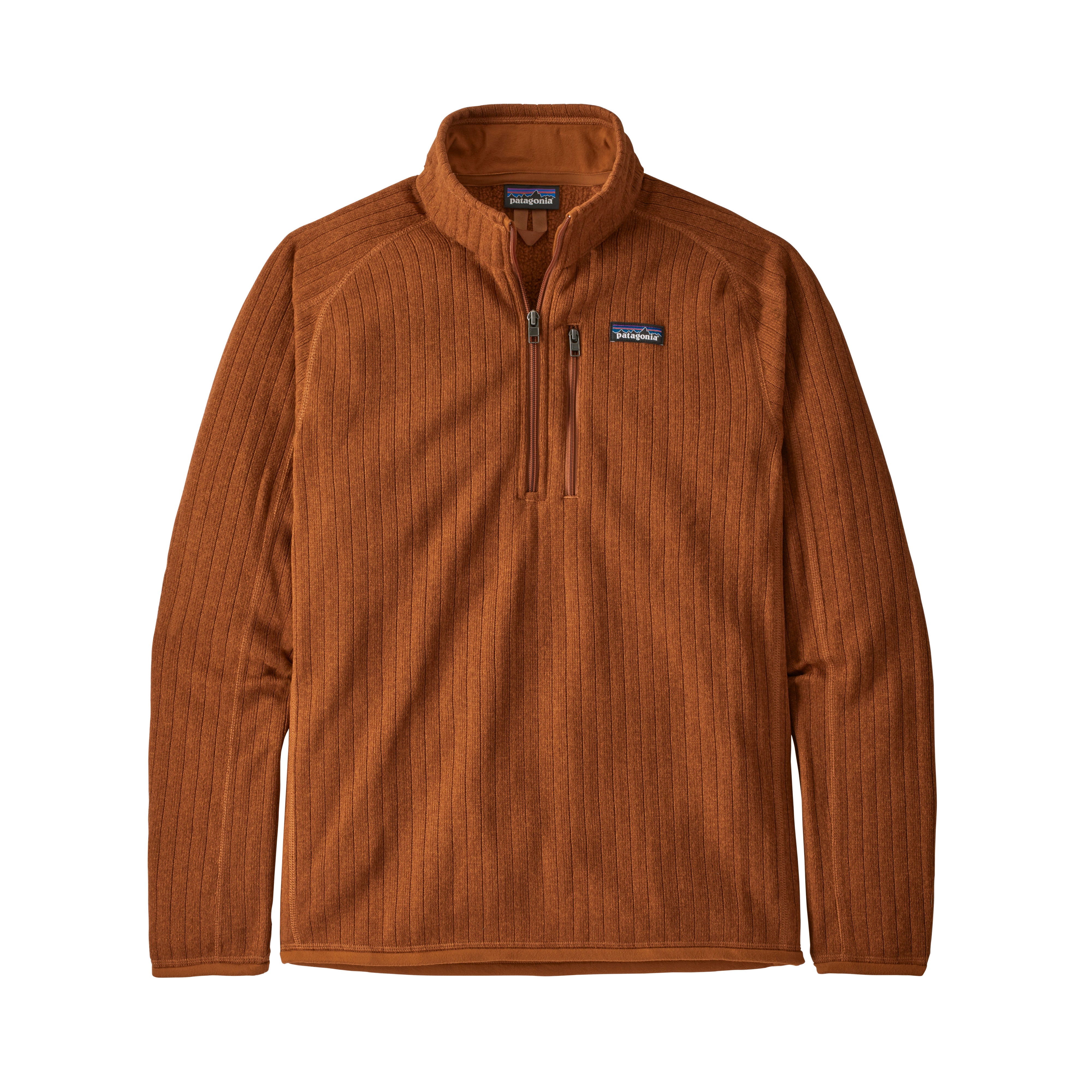 Patagonia Men's Medium Better Sweater 1/4 Zip Fleece Pullover purchases Jacket Brown.