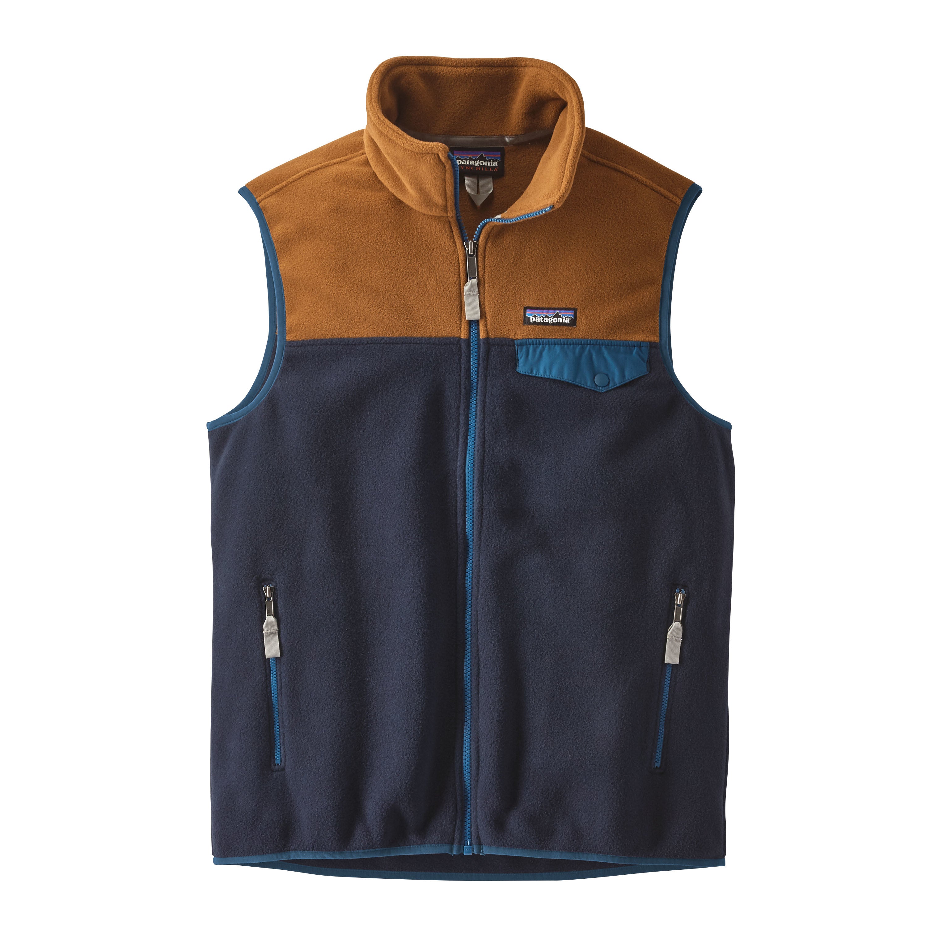 Patagonia hotsell Synchilla Snap T Vest Fleece Jacket M Medium Euc