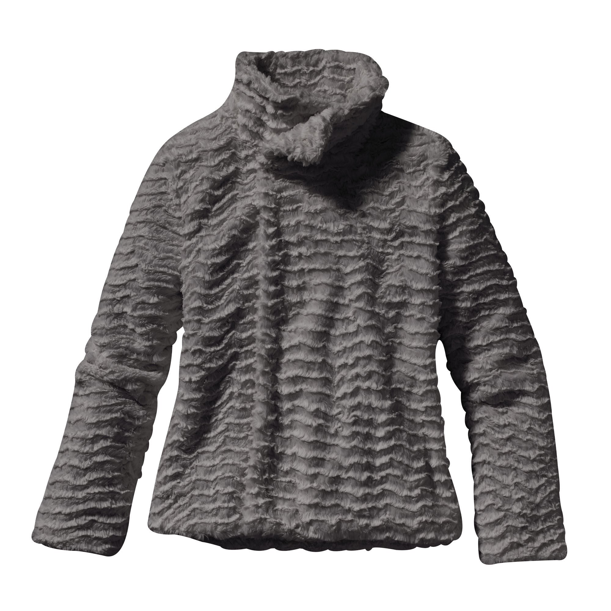 Patagonia deals pelage gray faux fur