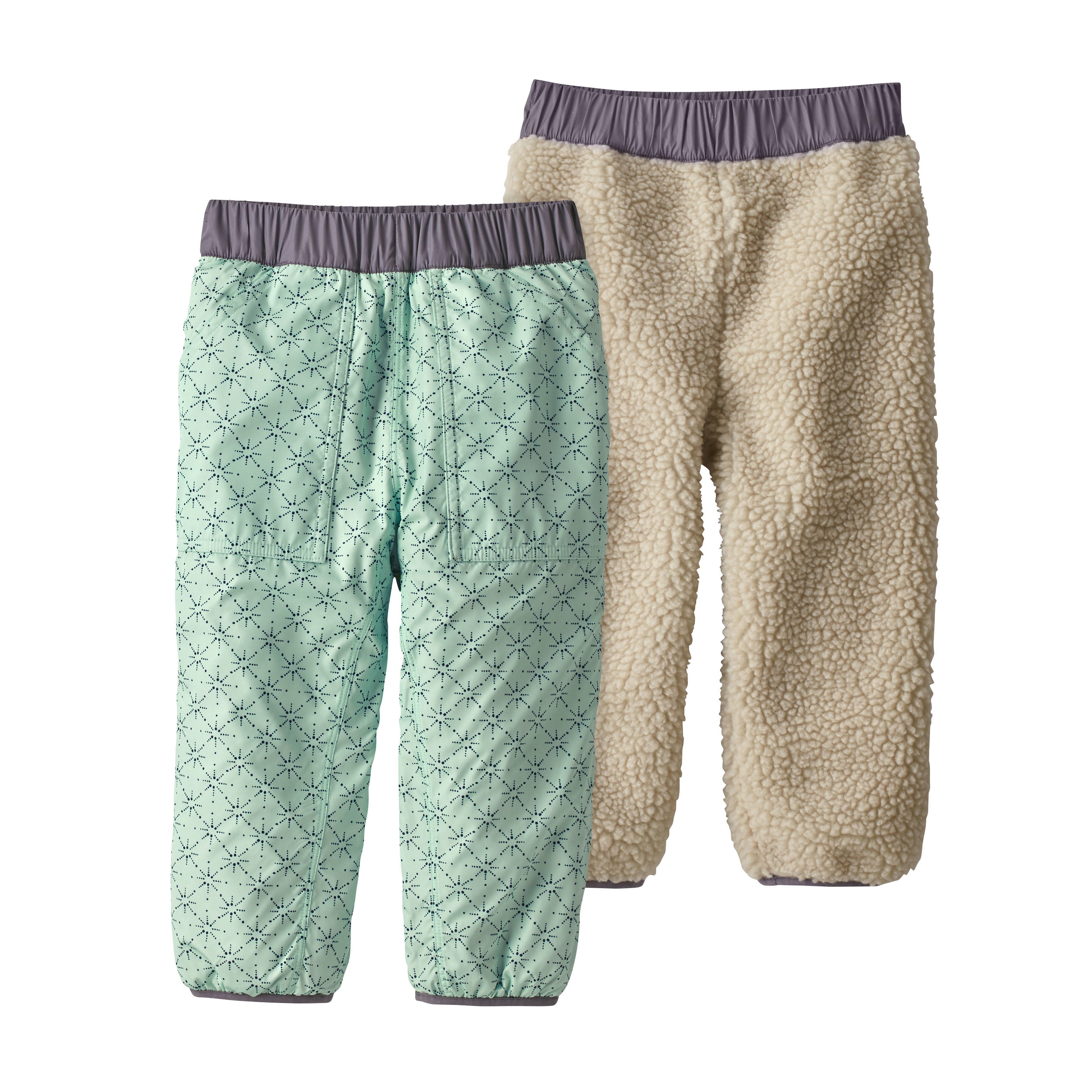 New Patagonia Baby Reversible deals Tribbles Pants