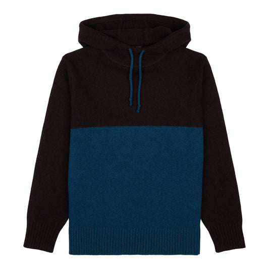 Men's Recycled Wool-Blend Sweater Hoody