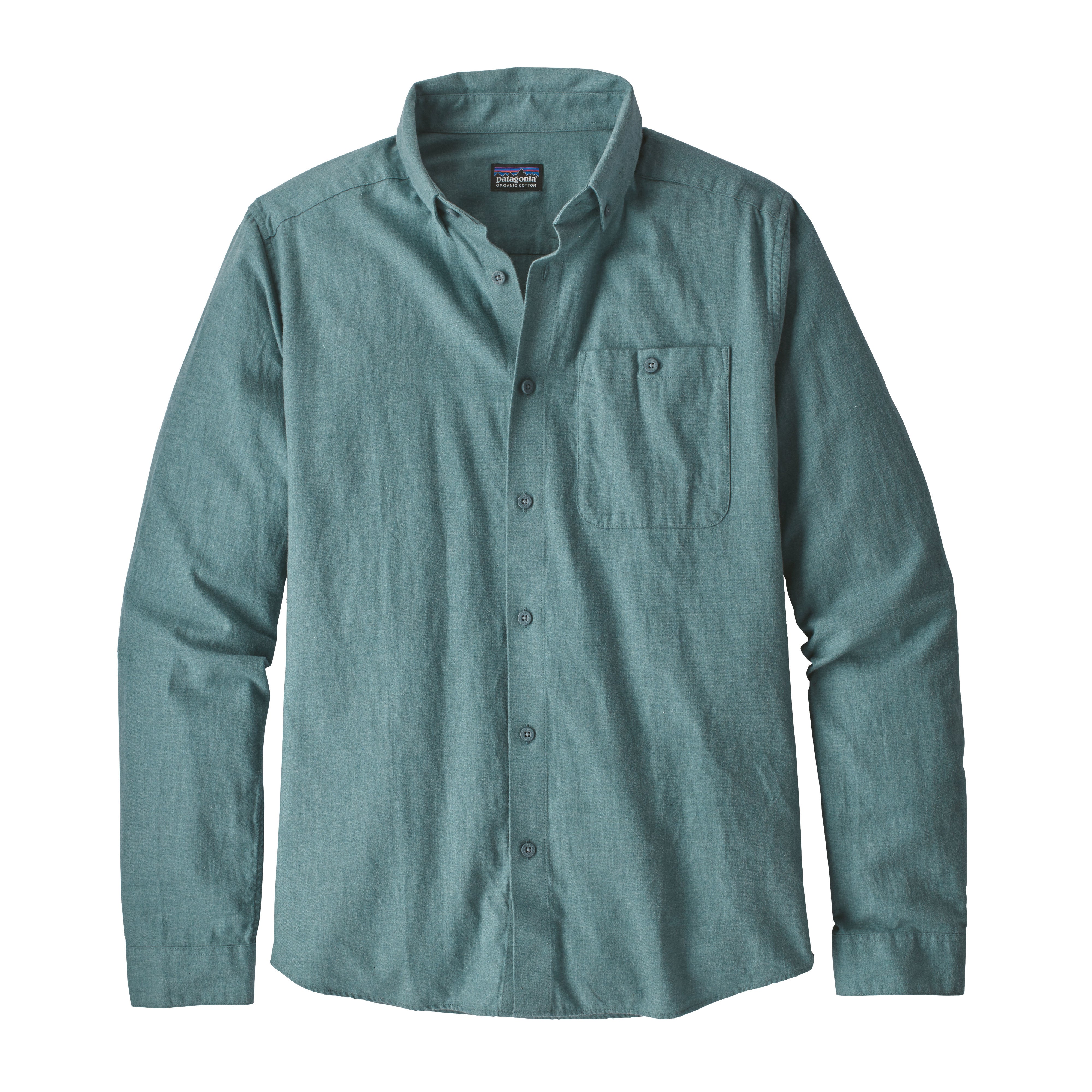 M s Long Sleeved Vjosa River Pima Cotton Shirt