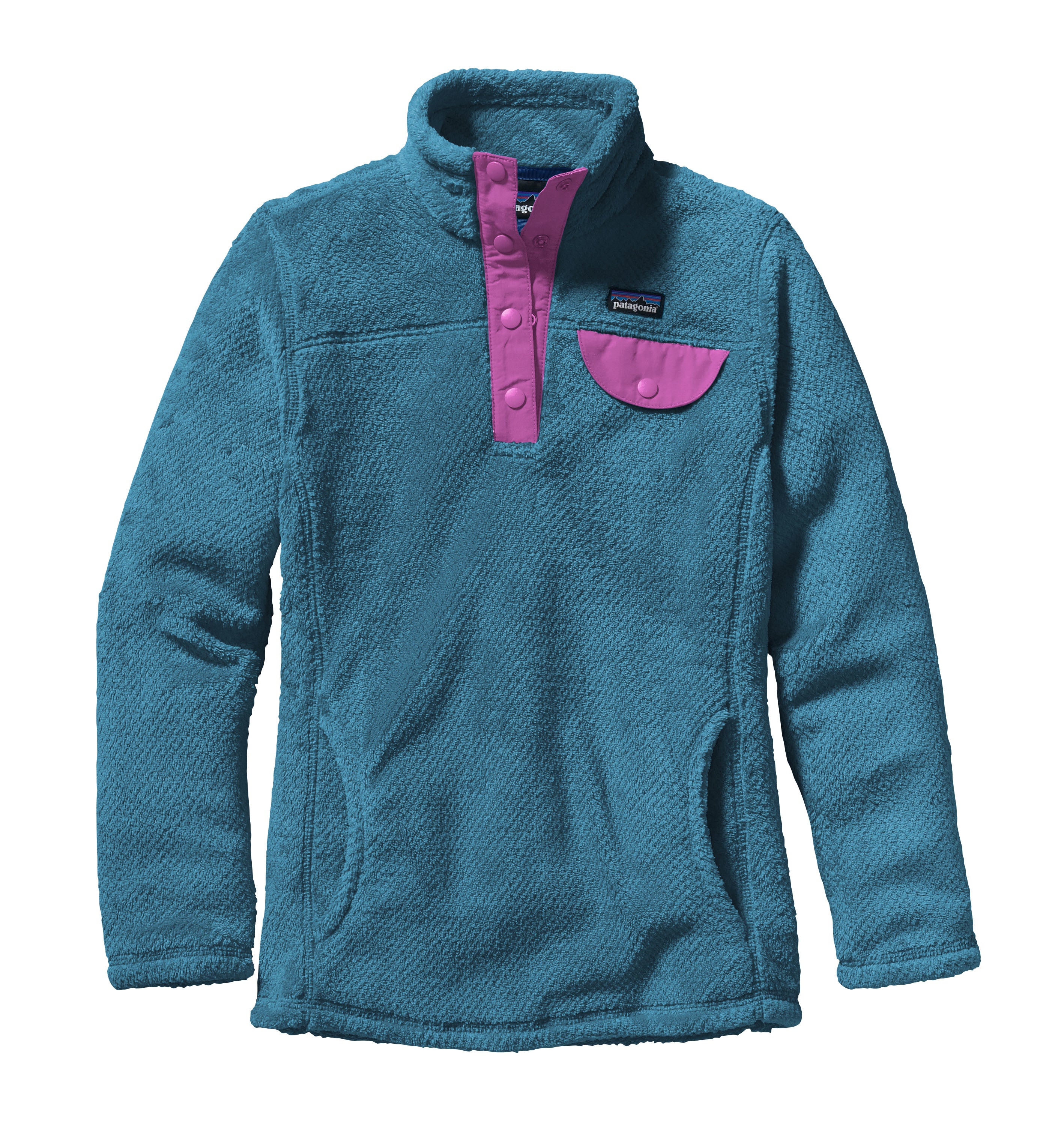 Buy Patagonia Girls XL (14) Re-Tool Snap-T Pullover Long Sleeve