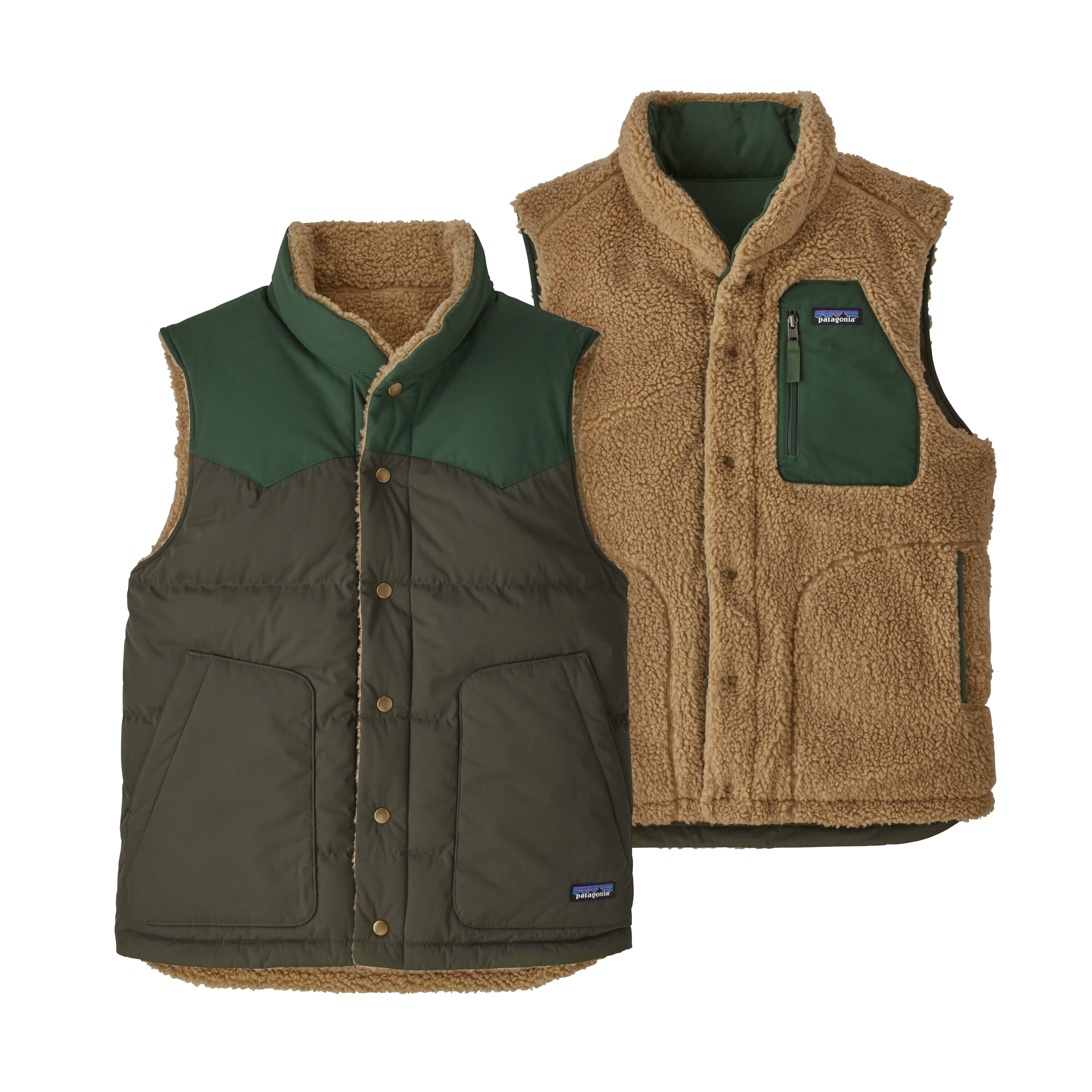 Men's Reversible Bivy Down Vest