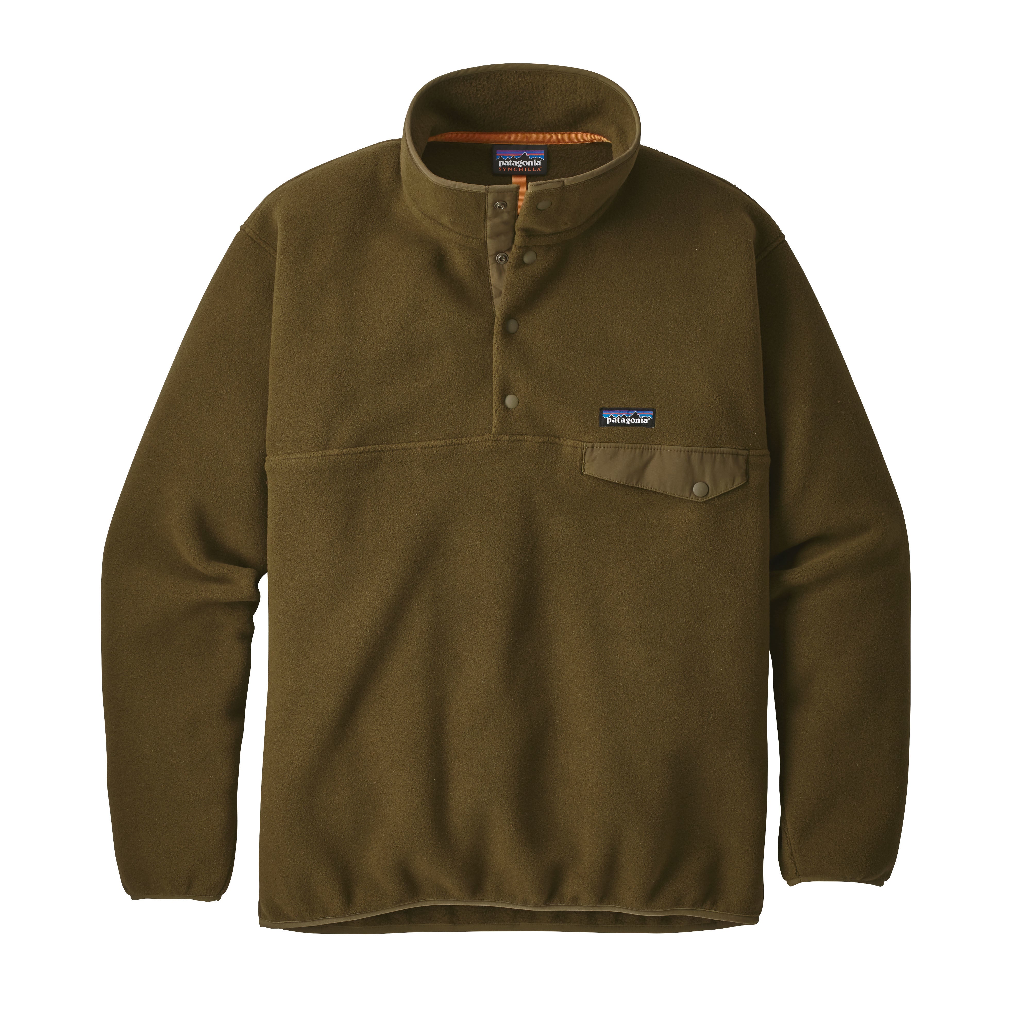 Patagonia Synchilla Snap-T Fleece Cliff Arbor outlet Green Pullover Mens Size Large