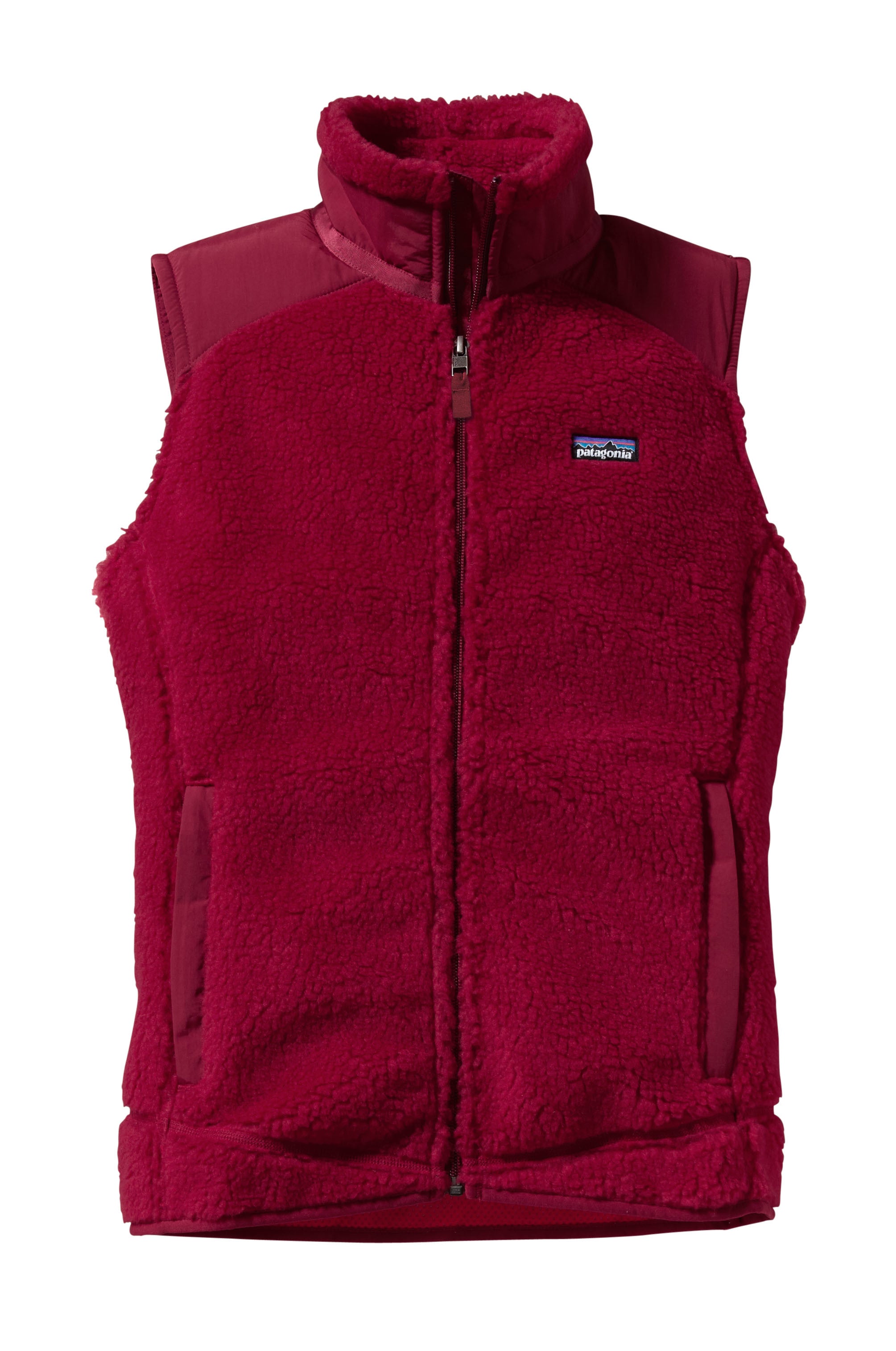 Red patagonia vest online