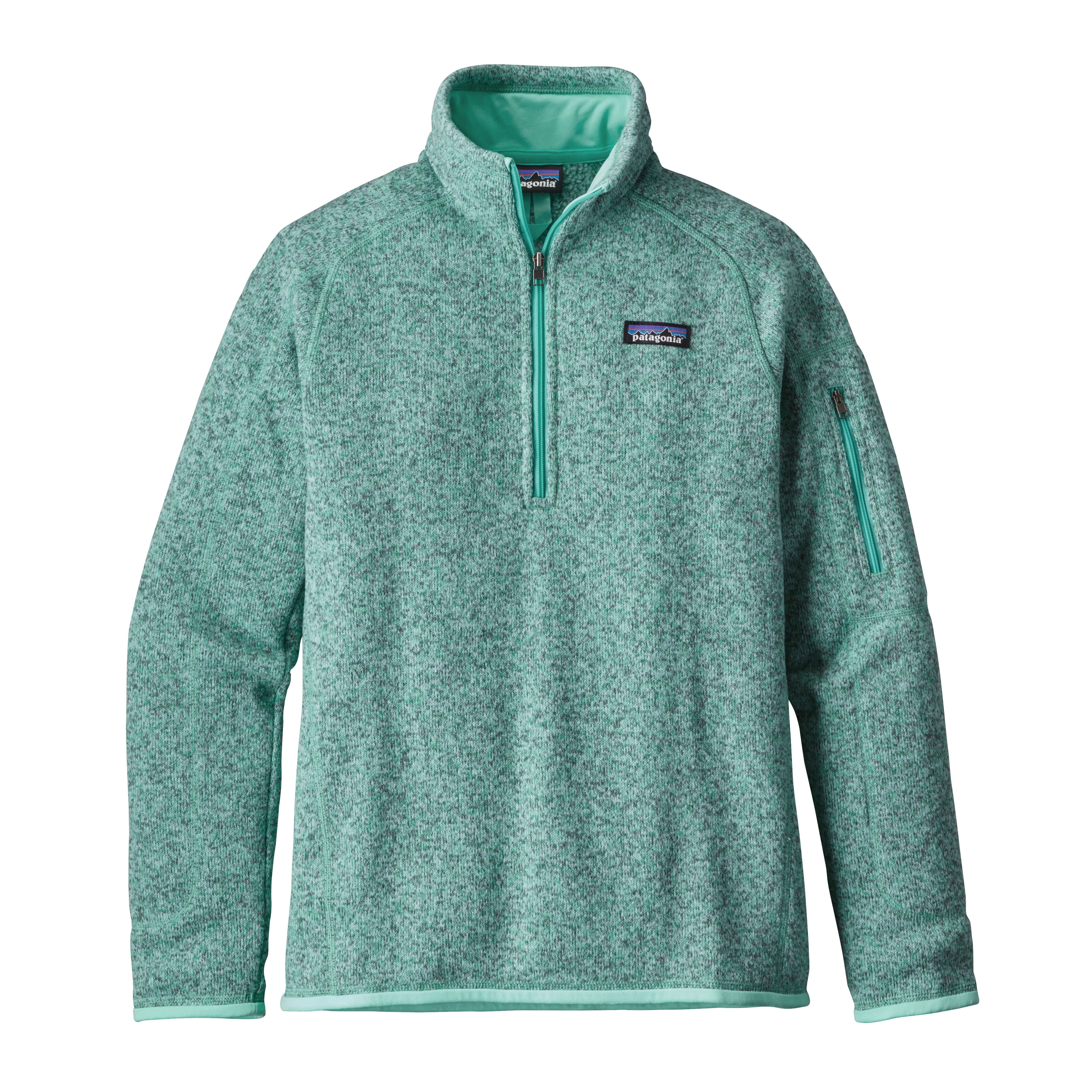 Patagonia women's better sweater quarter zip fleece jacket hotsell