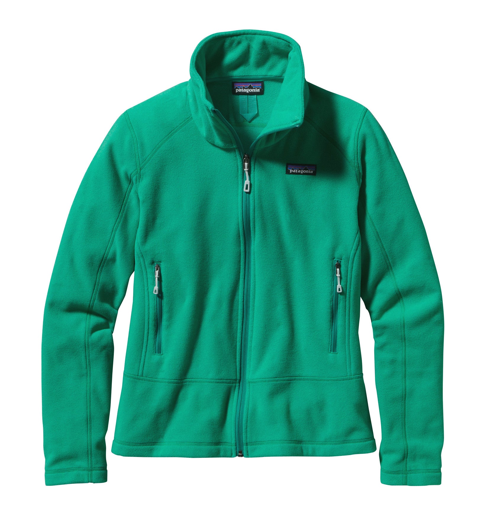 Patagonia blue/green zipper front on sale jacket