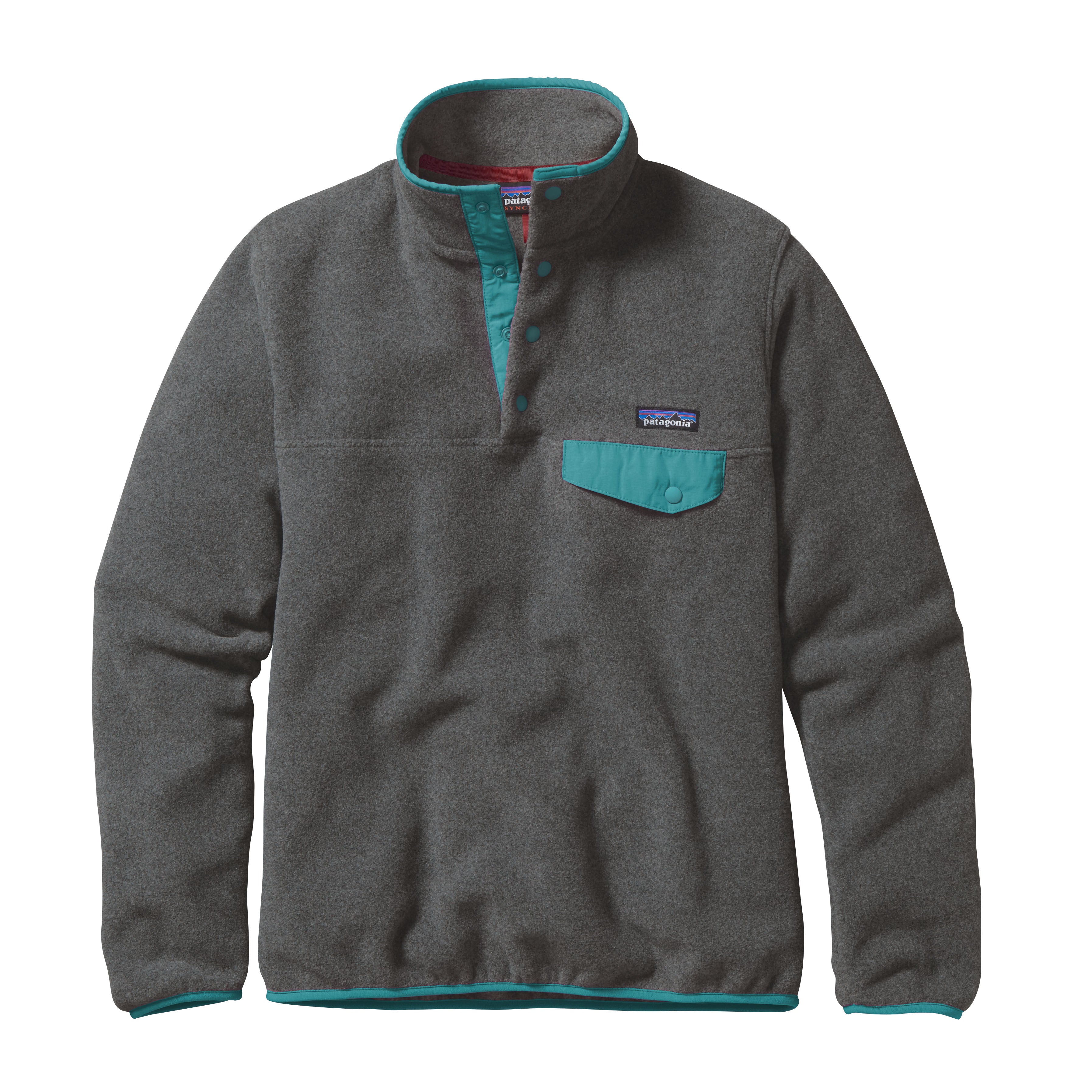 Patagonia deals pink and white synchilla