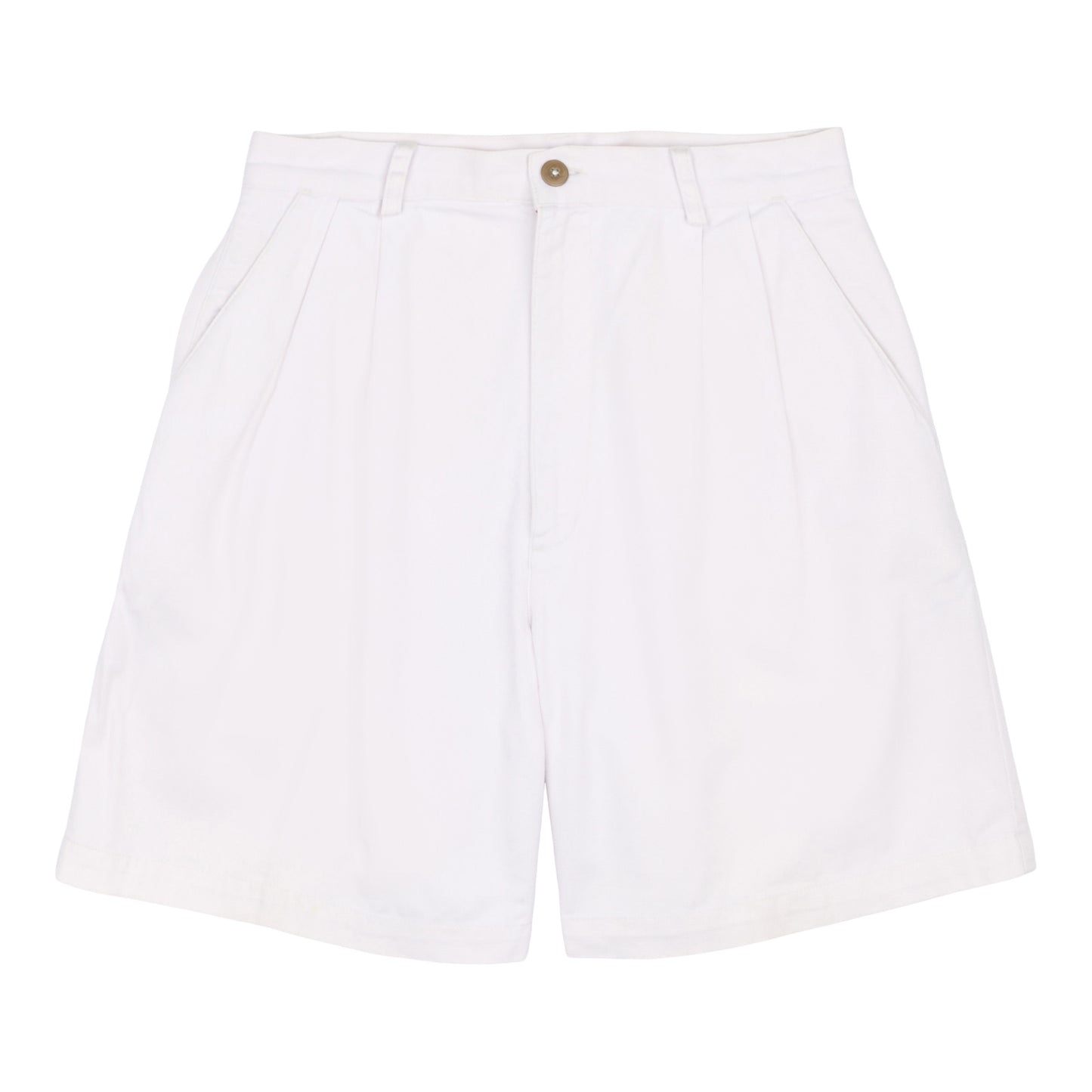 W's Pleated Twill Shorts