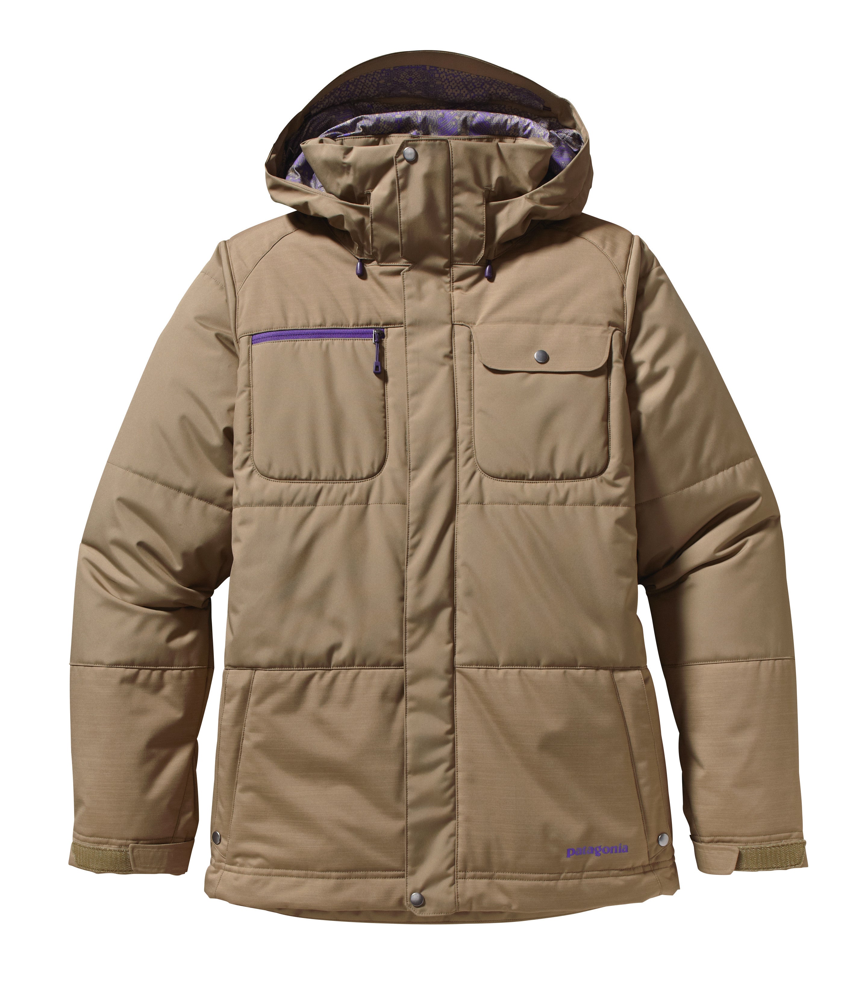 Patagonia Women’s popular Rubicon Rider Snow Puffer Jacket With Removable Hood