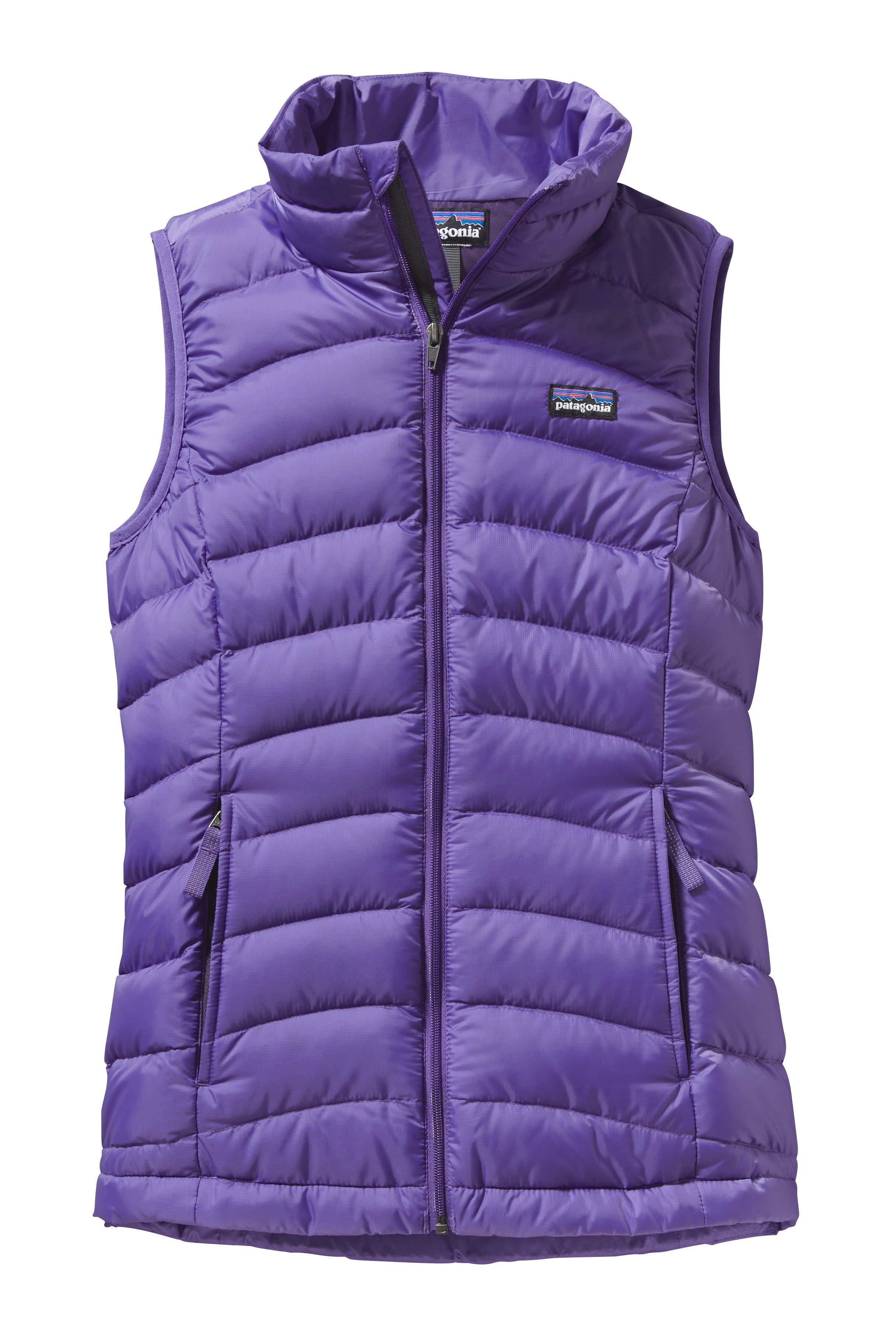 Patagonia goose down orders puffer vest in purple color Size Medium *branded