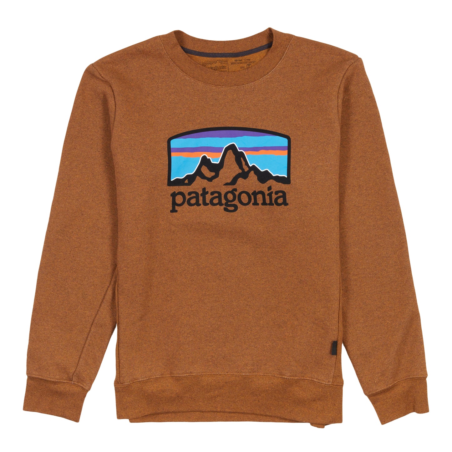 Size L - Patagonia Fitz Roy Horizons Uprisal Hoodie Men's Logwood Brown