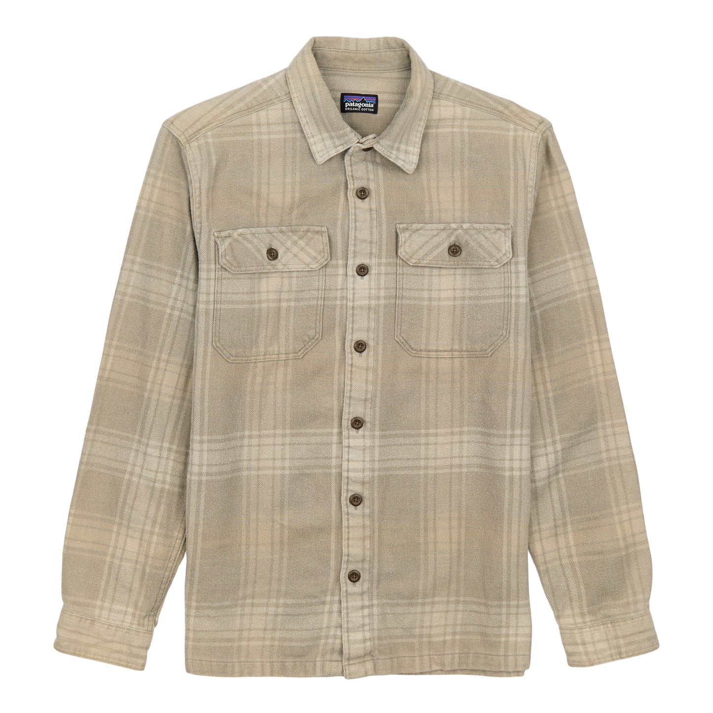 M's Long-Sleeved Natural Dye Fjord Flannel Shirt