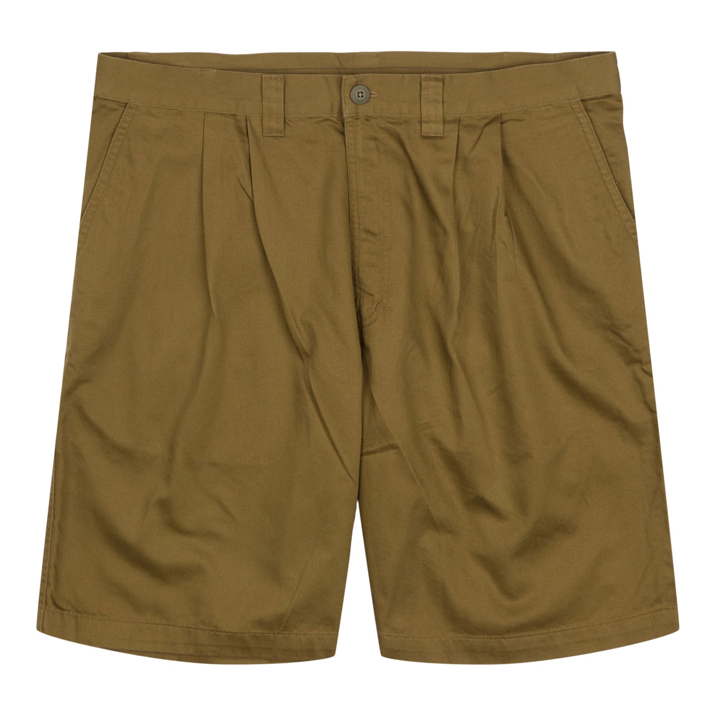 M's Pleated Twill Shorts