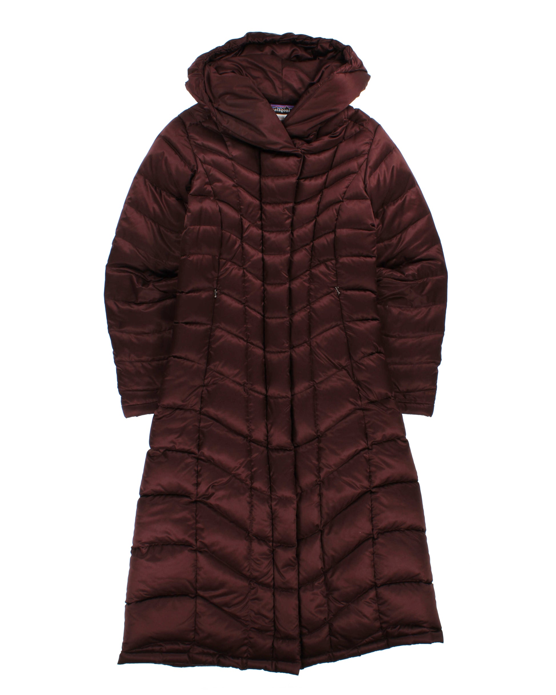 Burgundy Women's Patagonia Long Jacket Burgundy Womens