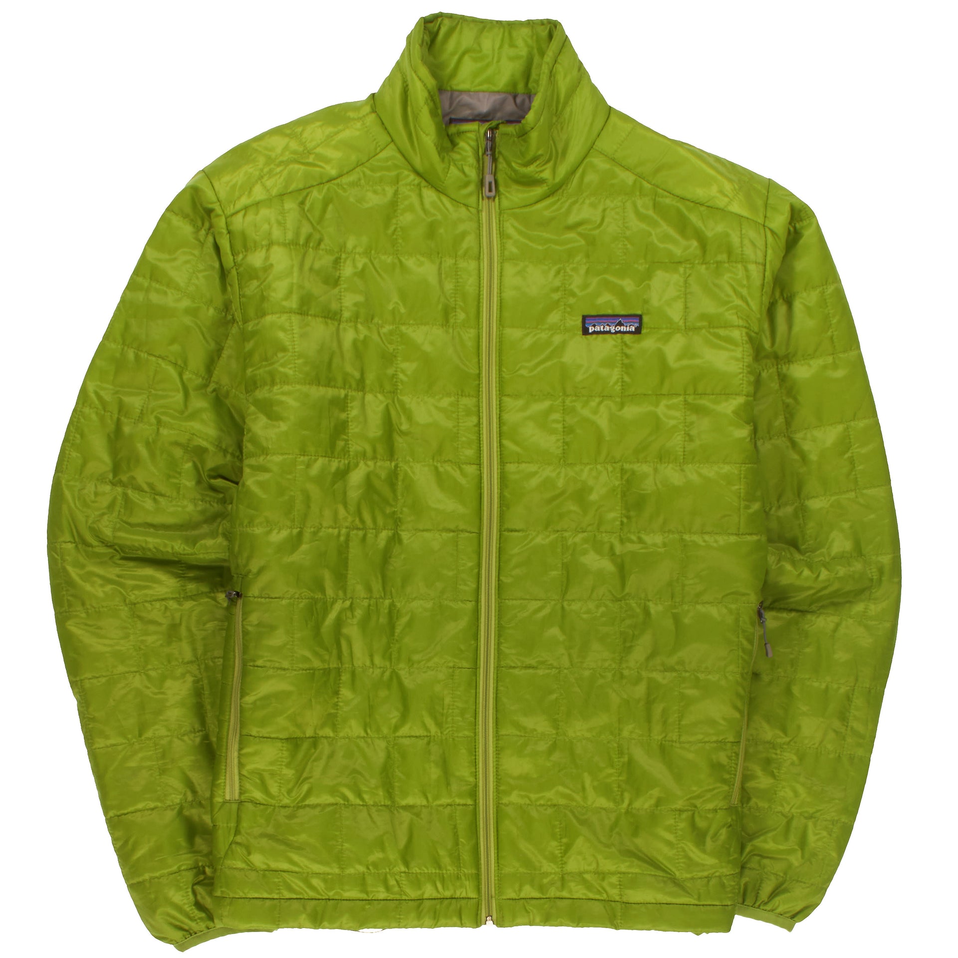 Men's PATAGONIA Nano Puff Insulated Jacket #84212 NOUVEAU GREEN w/ NOUVEAU  GREEN