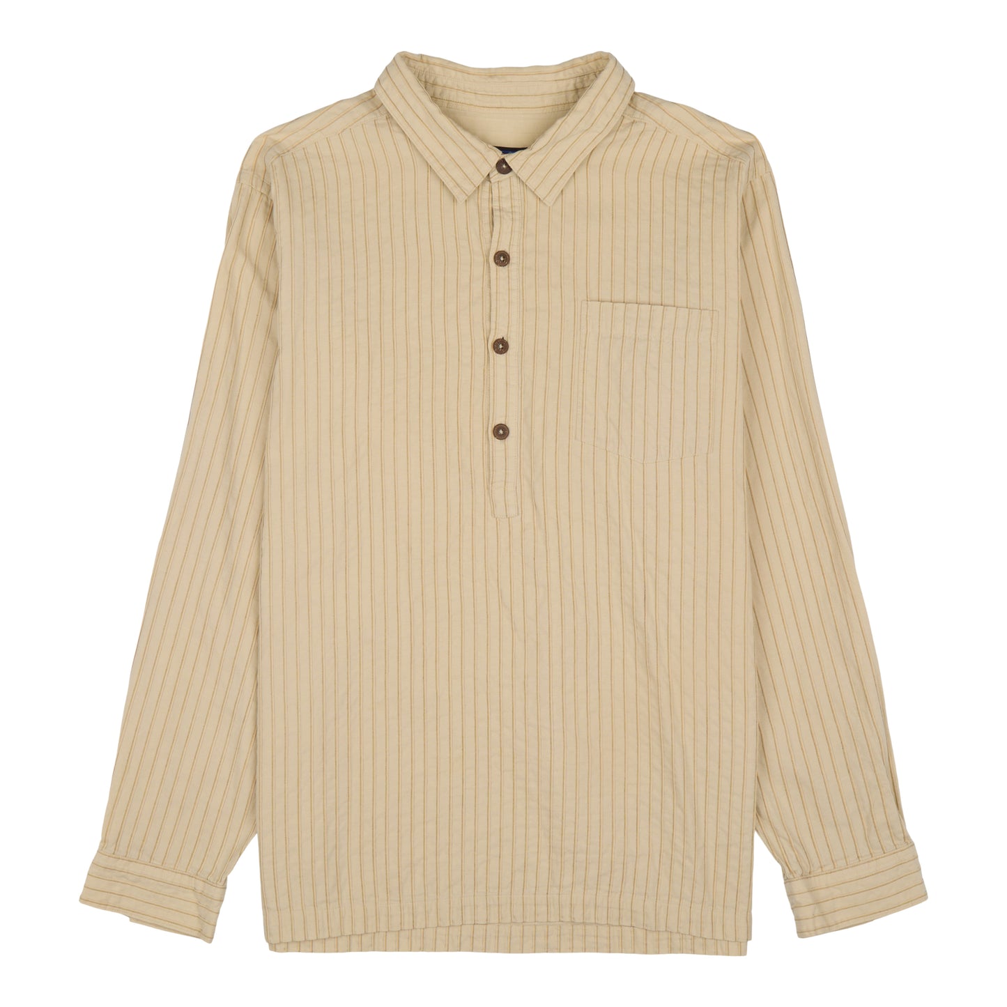 M's Long-Sleeved Hooded Fjord Flannel Shirt