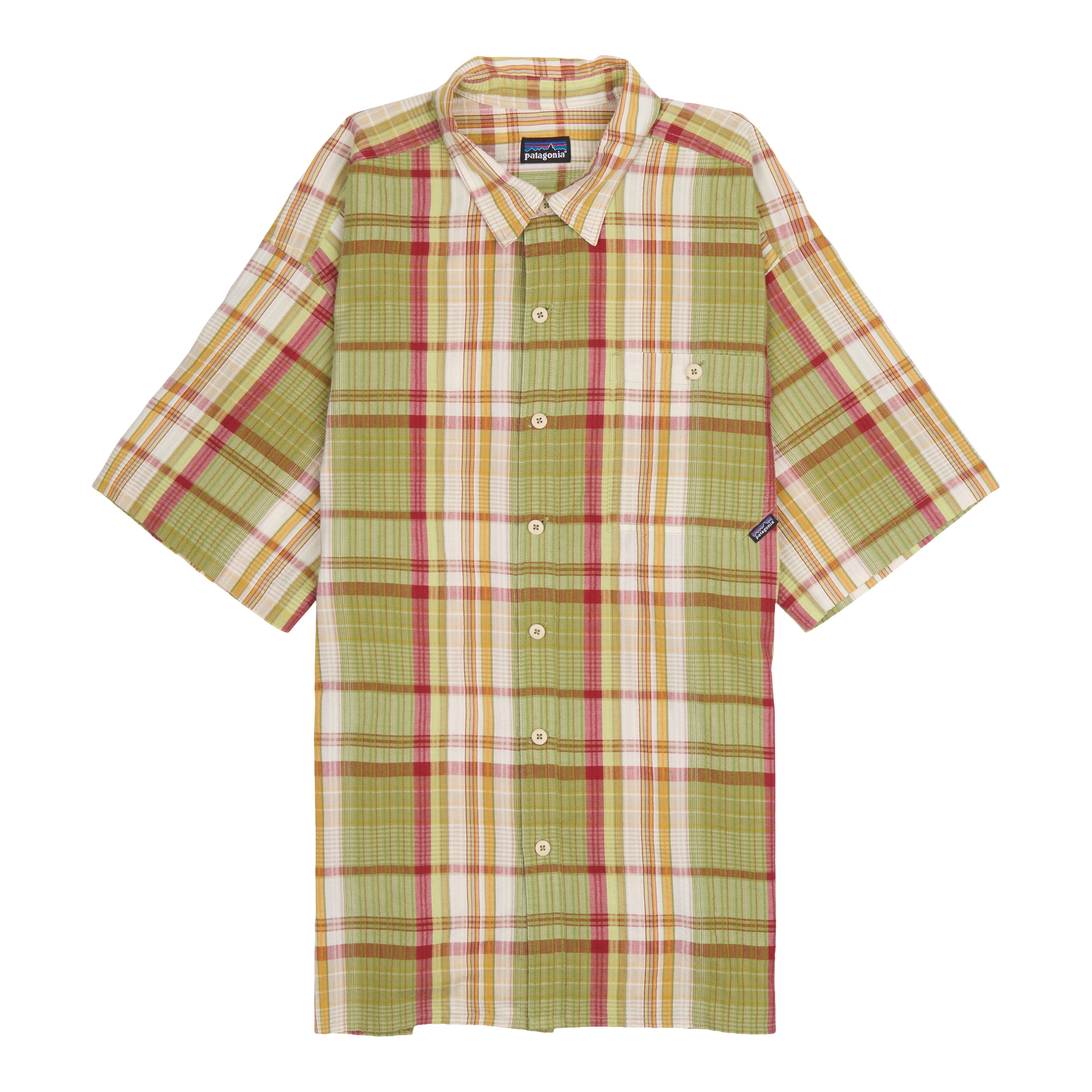 M s Short Sleeved Puckerware Shirt